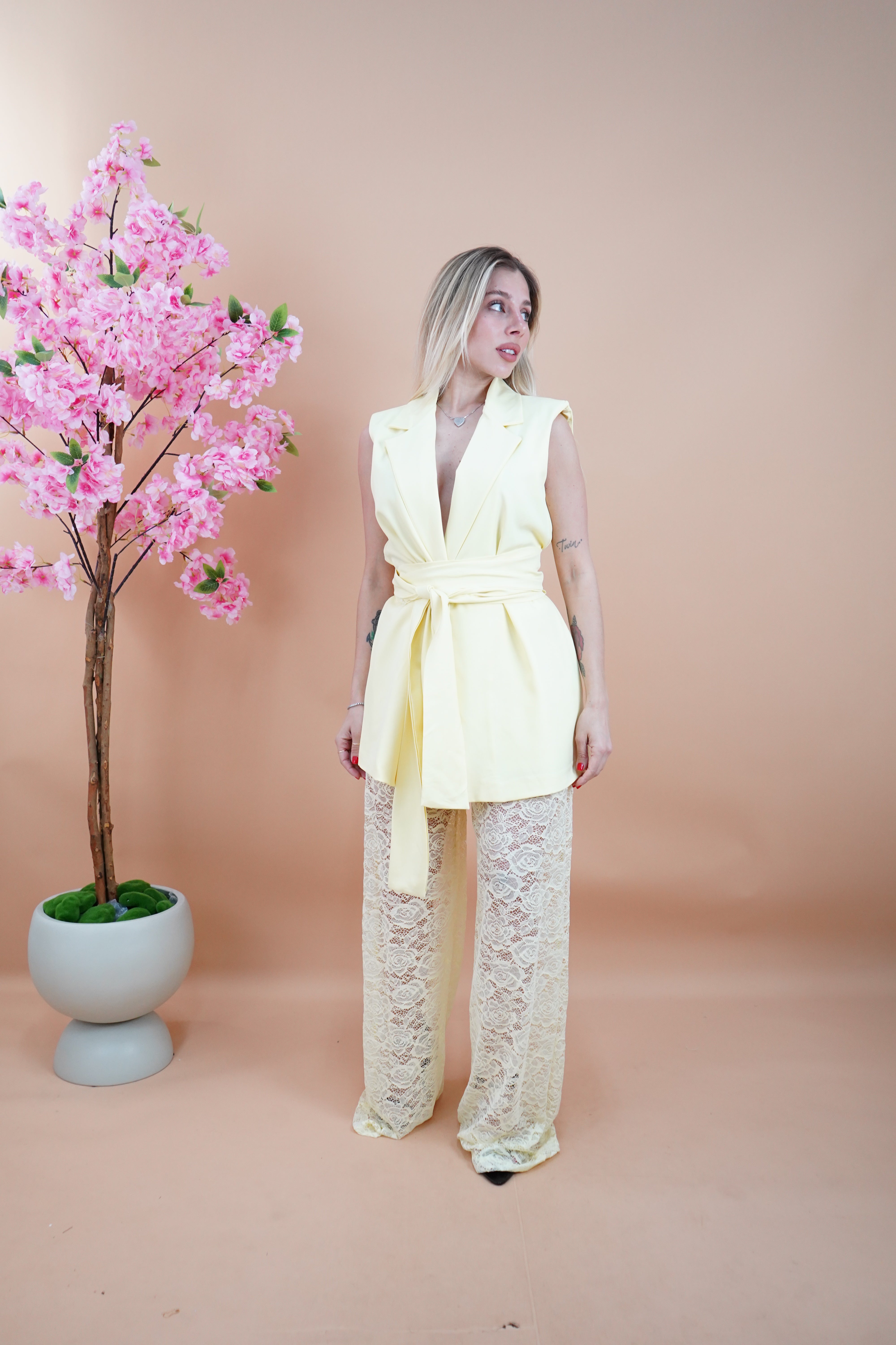 COORDINATO GIORGIA GIALLO