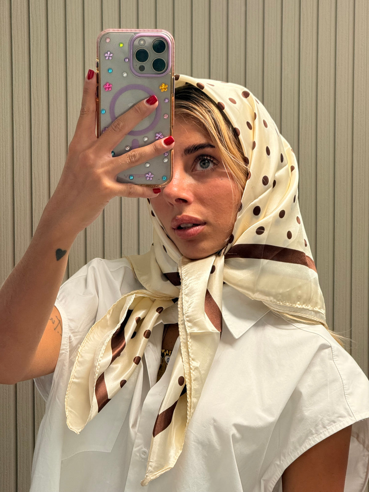 FOULARD POIS PANNA