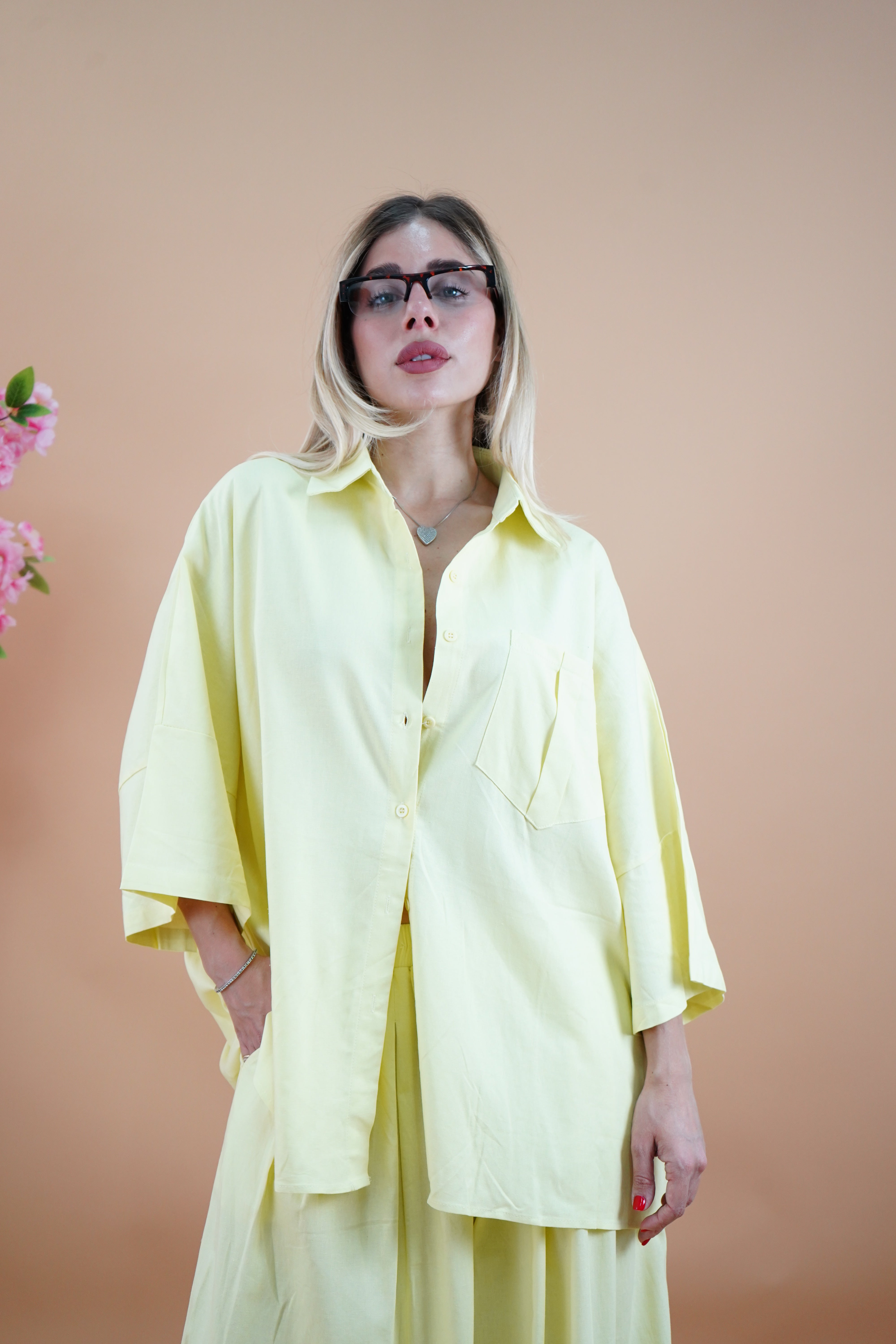 COORDINATO PANAMA GIALLO