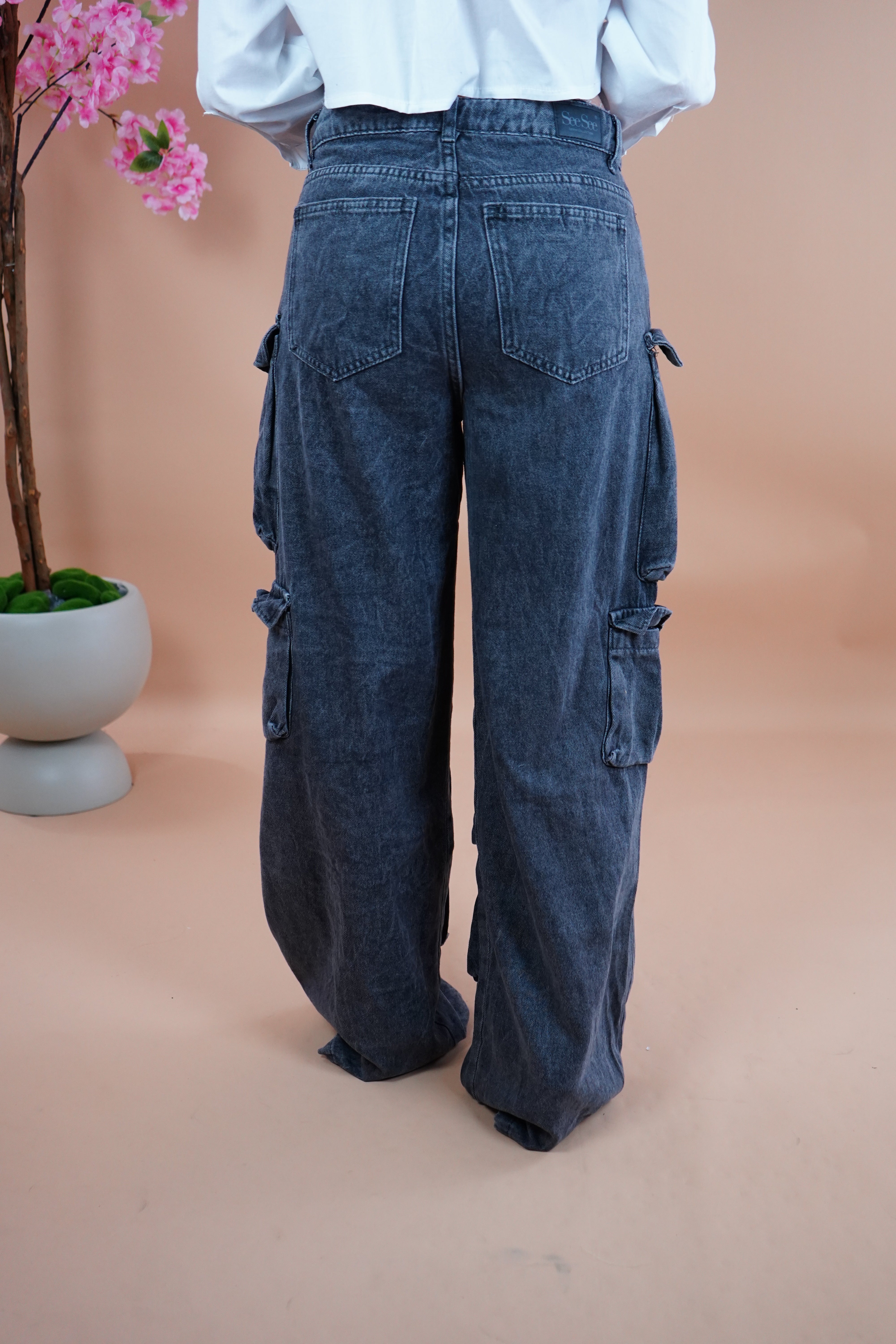 COORDINATO DENIM CARGO SESE