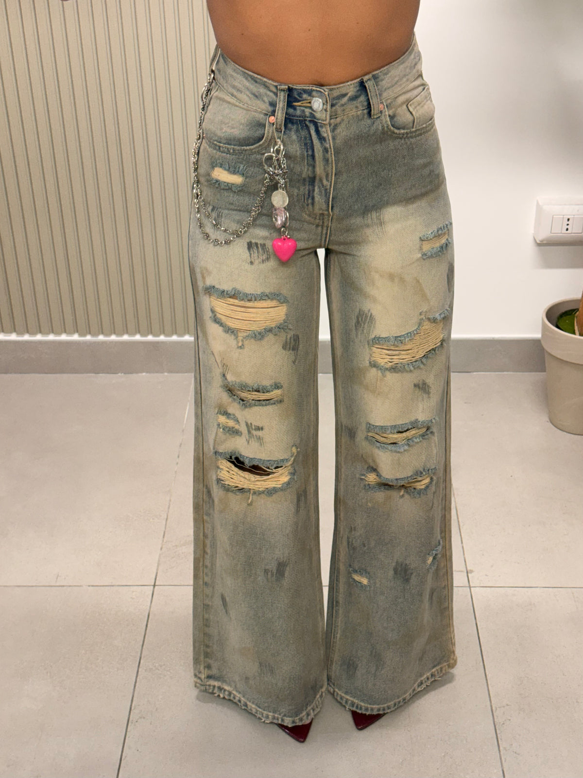JEANS STRAPPI CHARMS