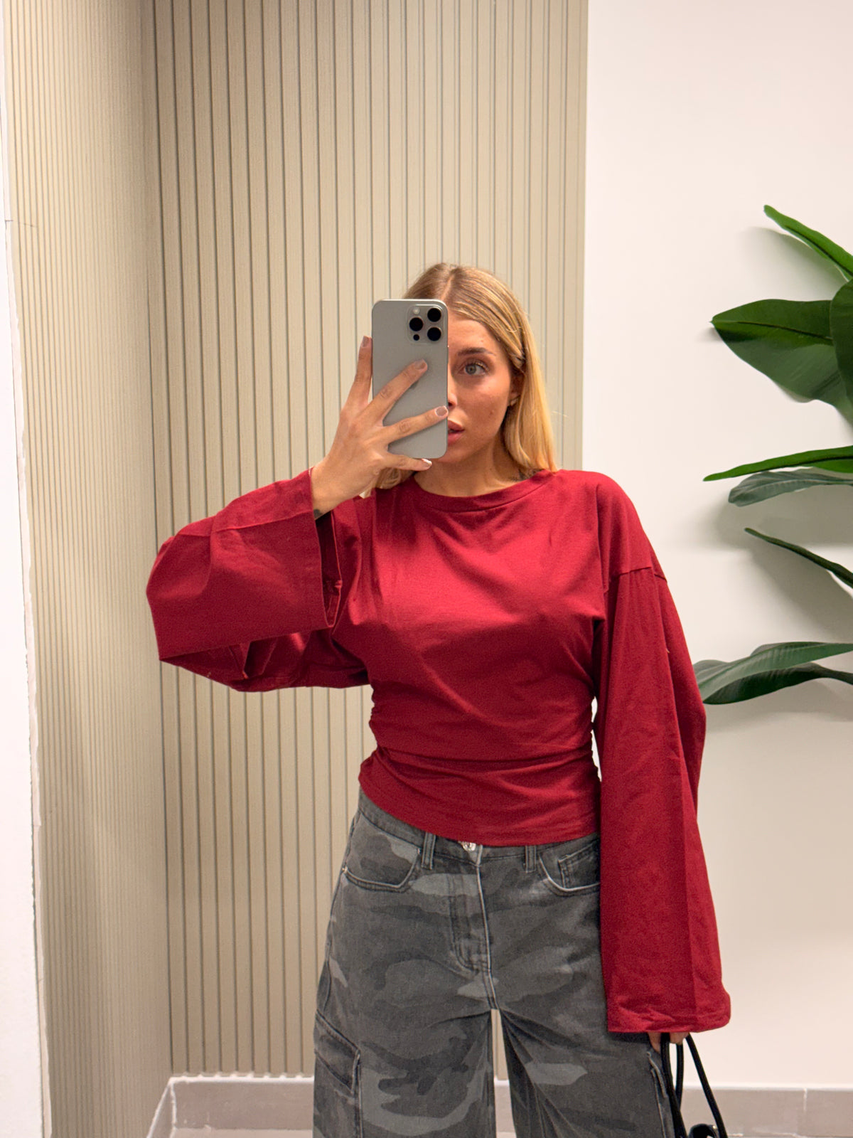 MAGLIA SOFIA BORDEAUX