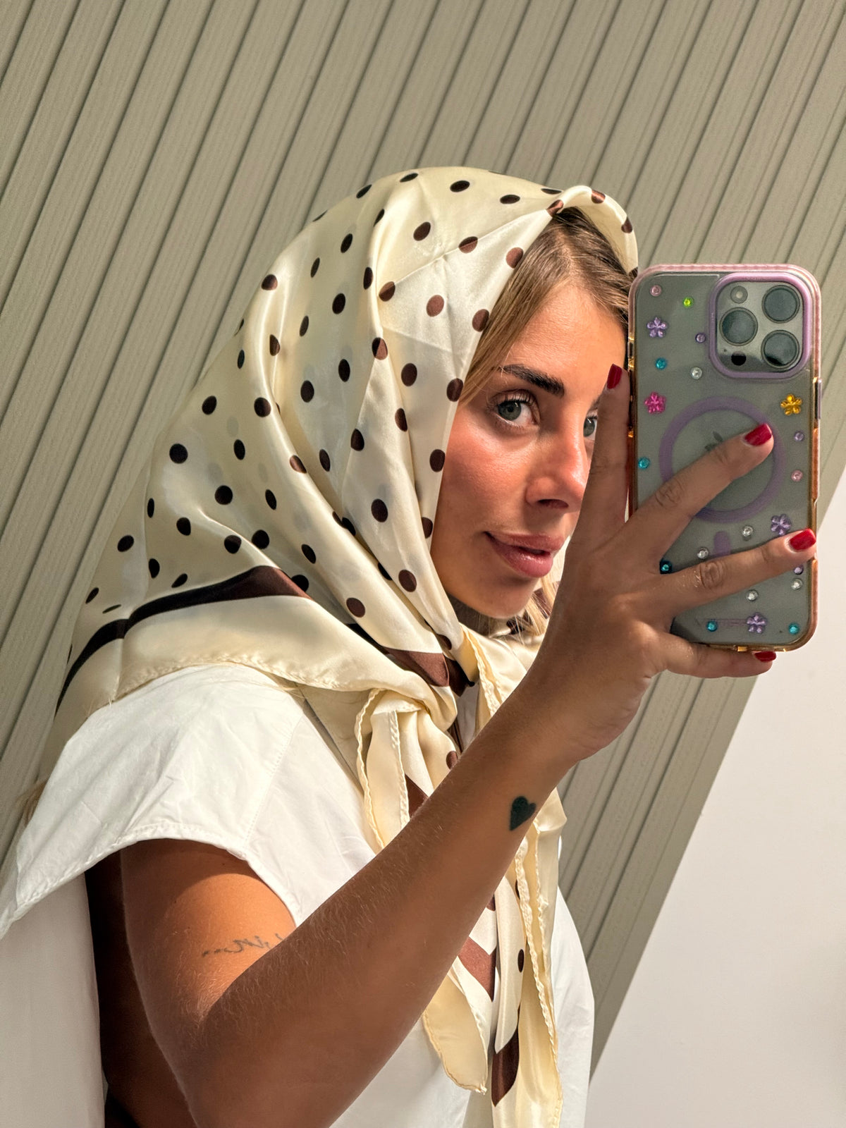 FOULARD POIS PANNA