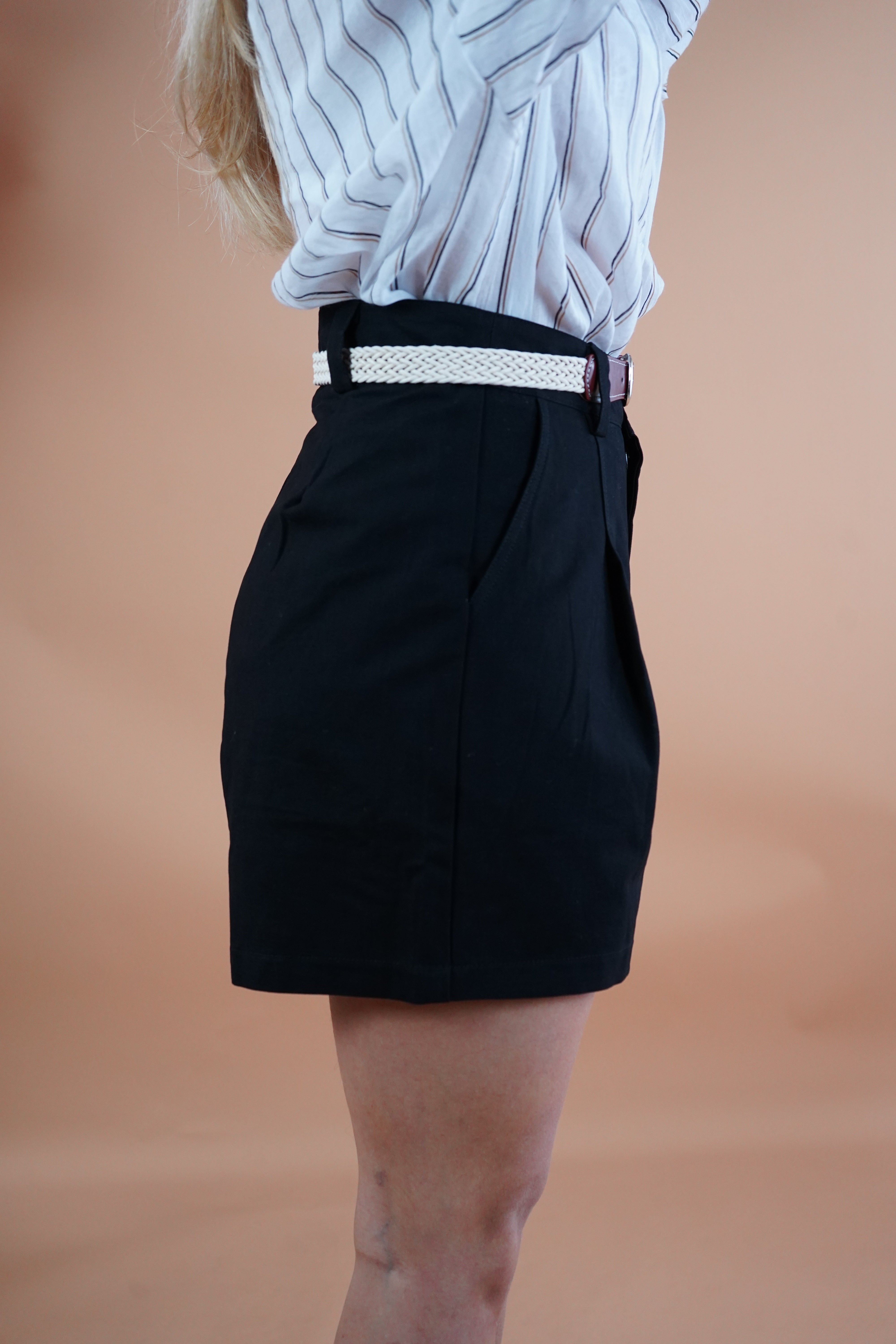 SHORTS MINORI NERO