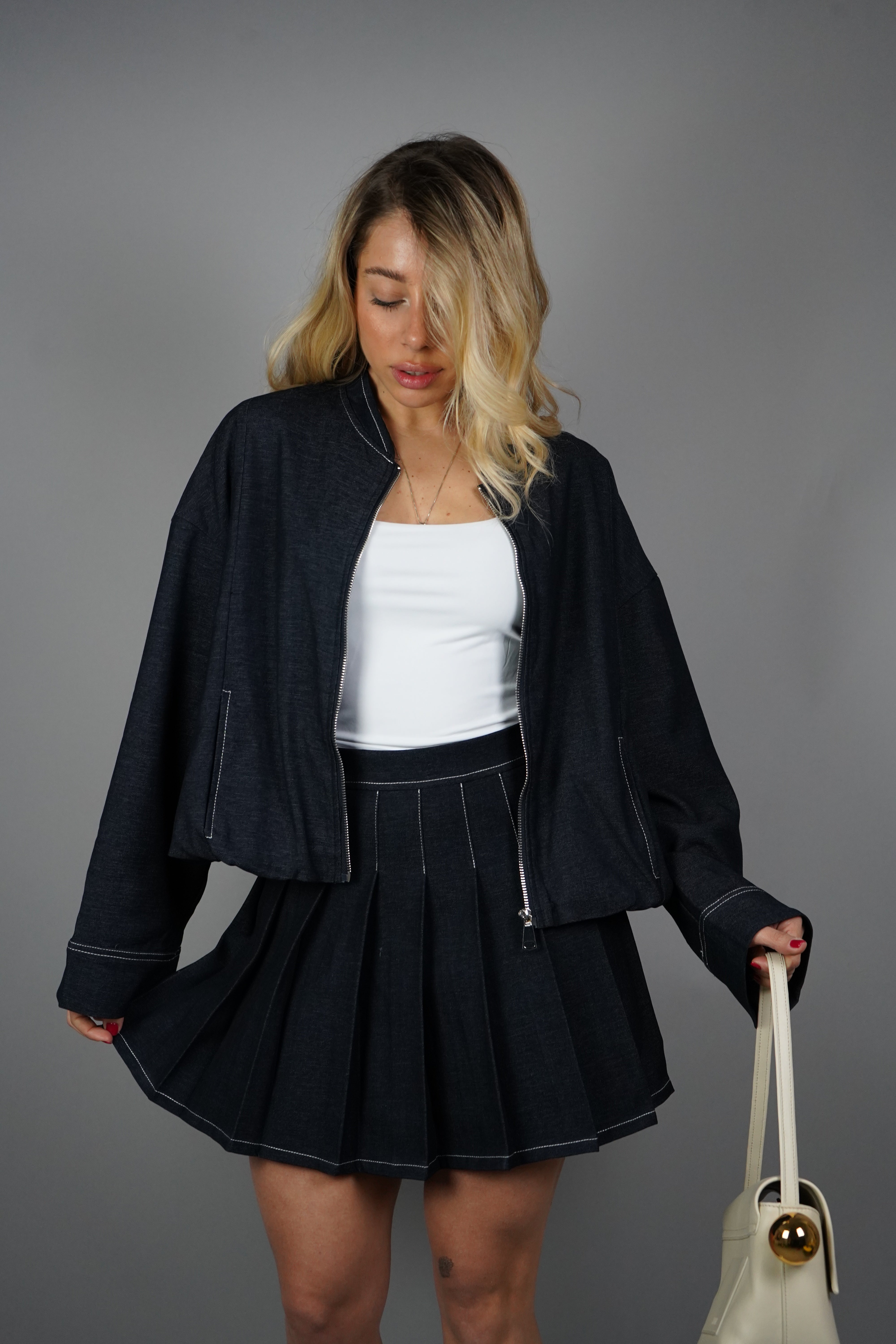 COORDINATO DENIM COLLEGE