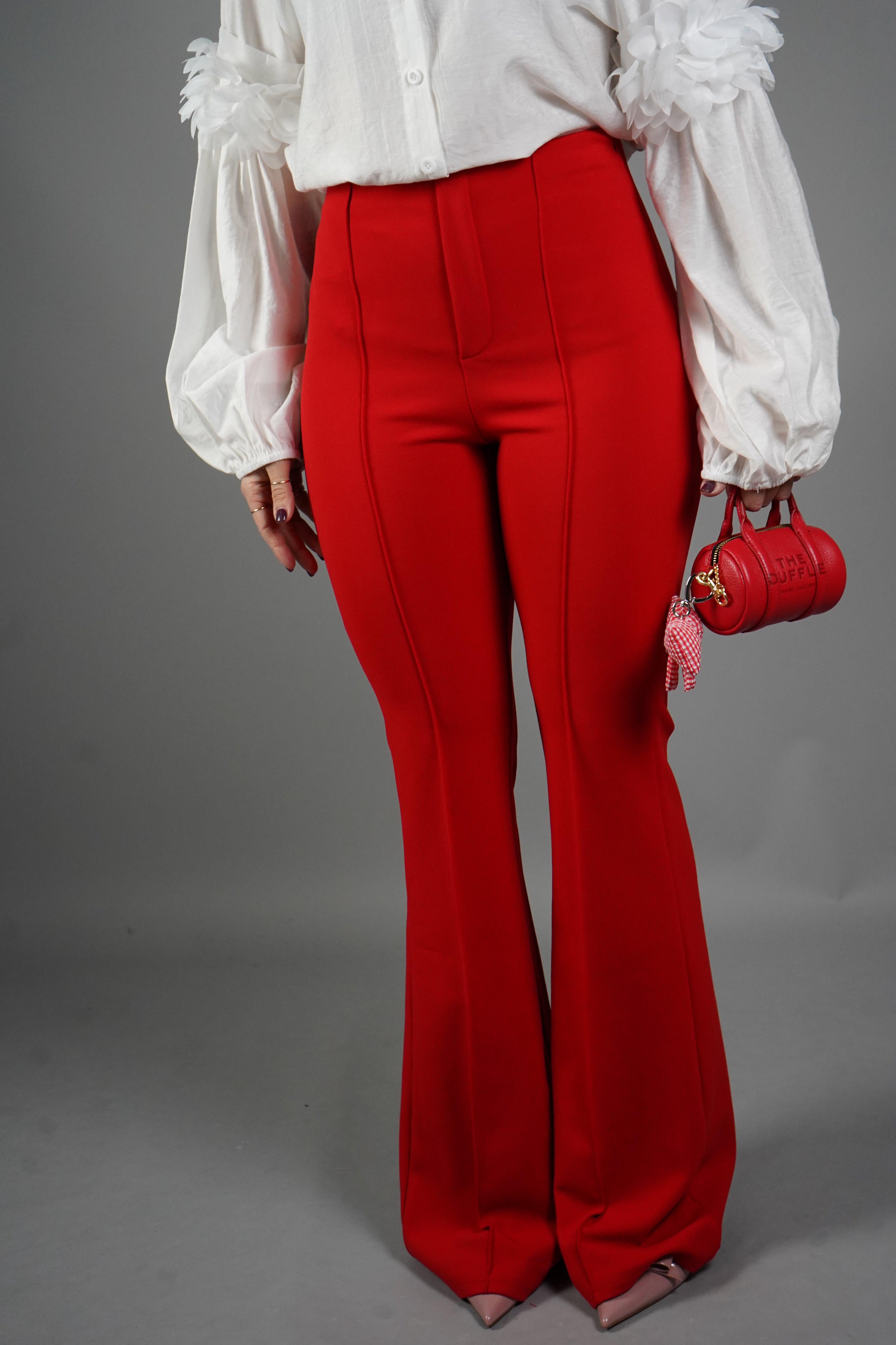 PANTALONE ZAMPA ROSSO