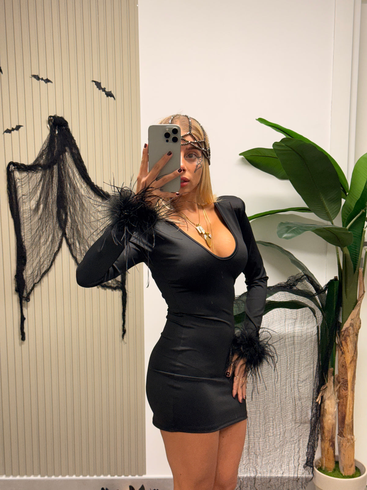 MINI DRESS PLUMA