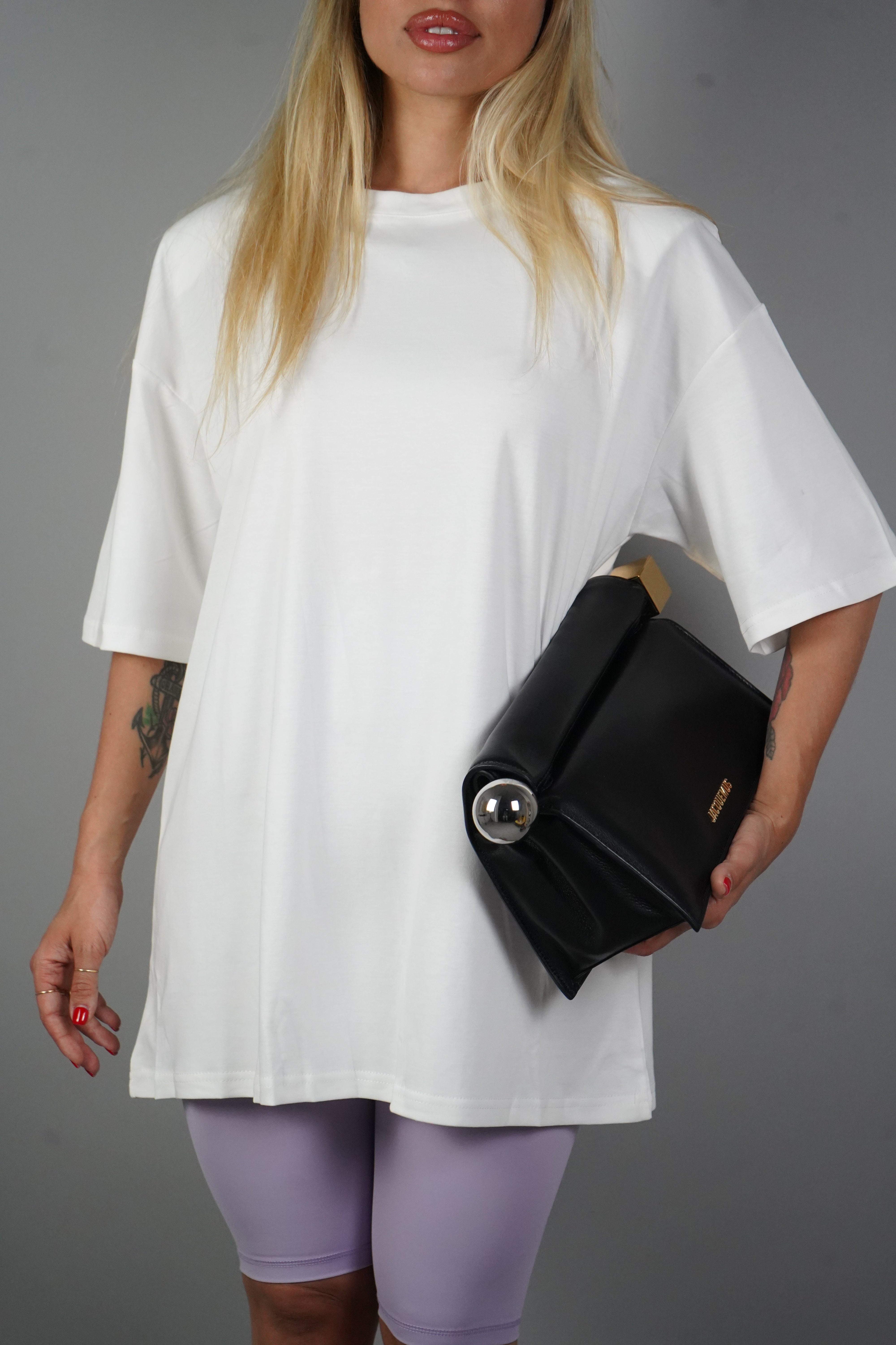 T-SHIRT SPALLINE BIANCA