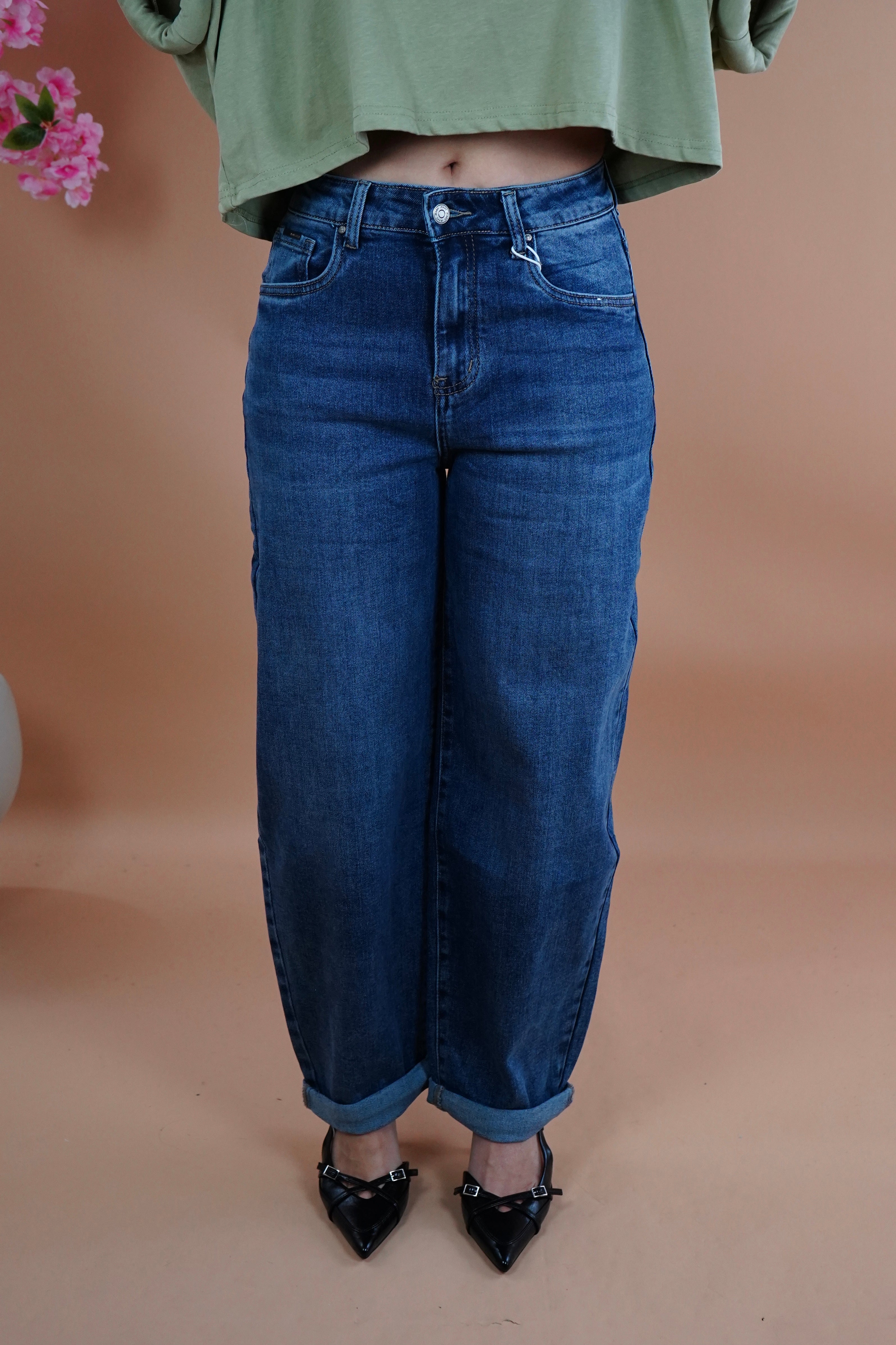 JEANS BALLON DENIM MEDIO