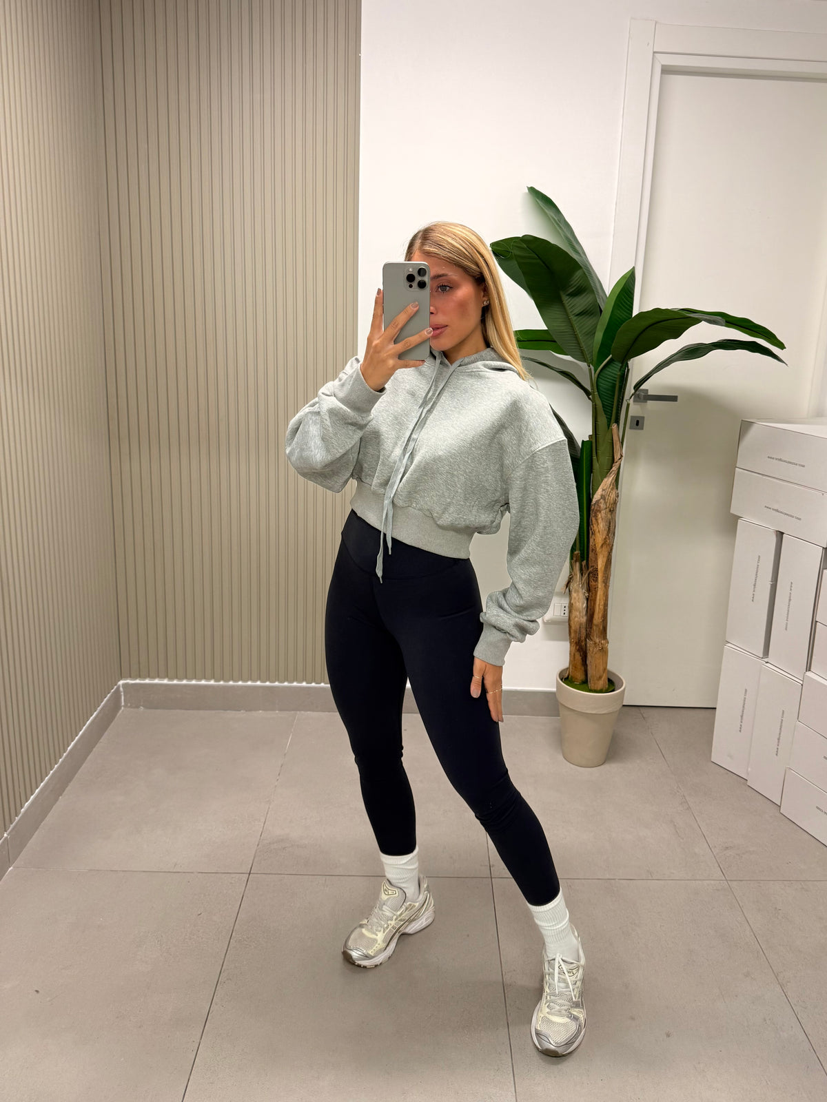 LEGGINGS MODELLANTE BLU NOTTE