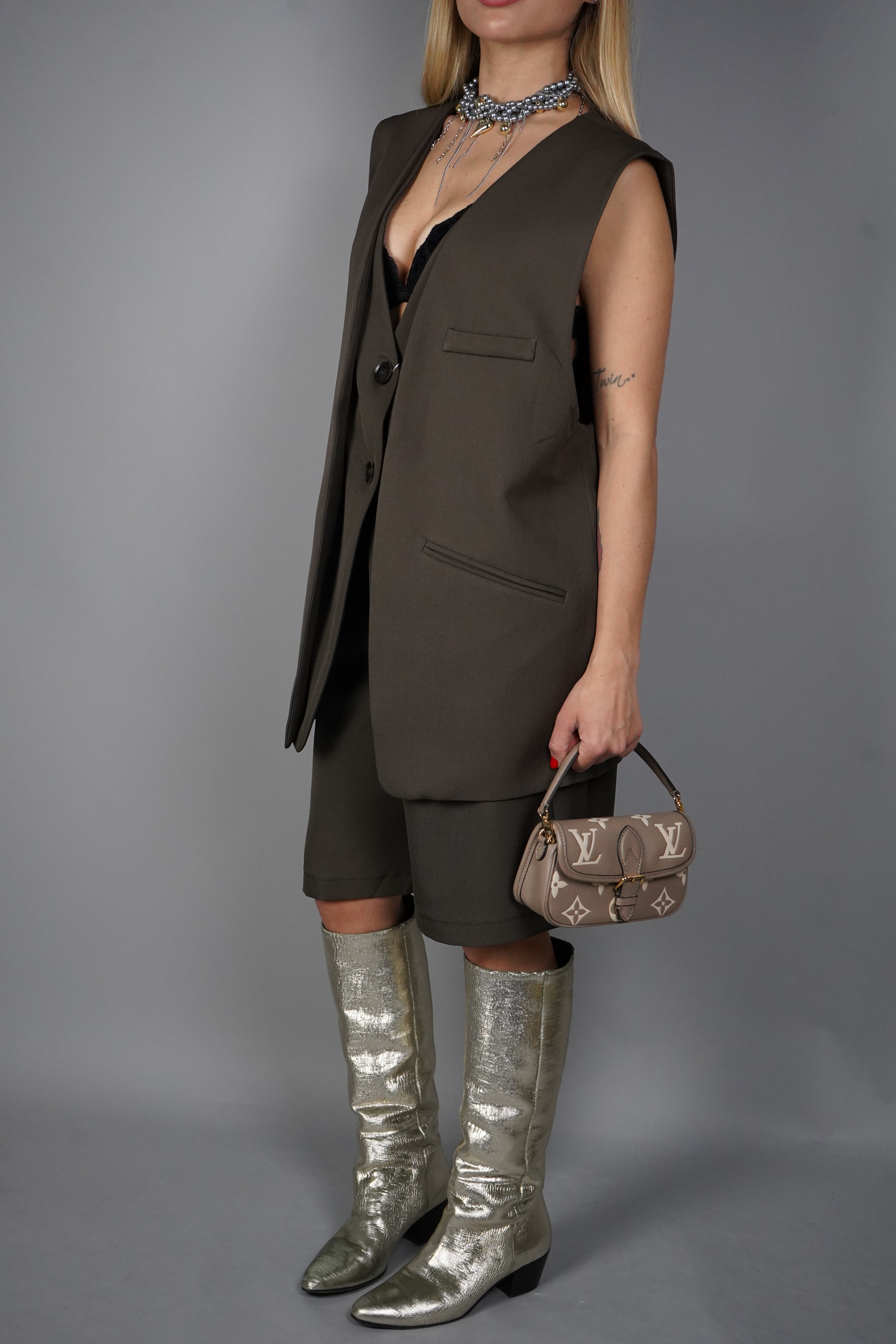 TAILLEUR DUBLINO MARRONE
