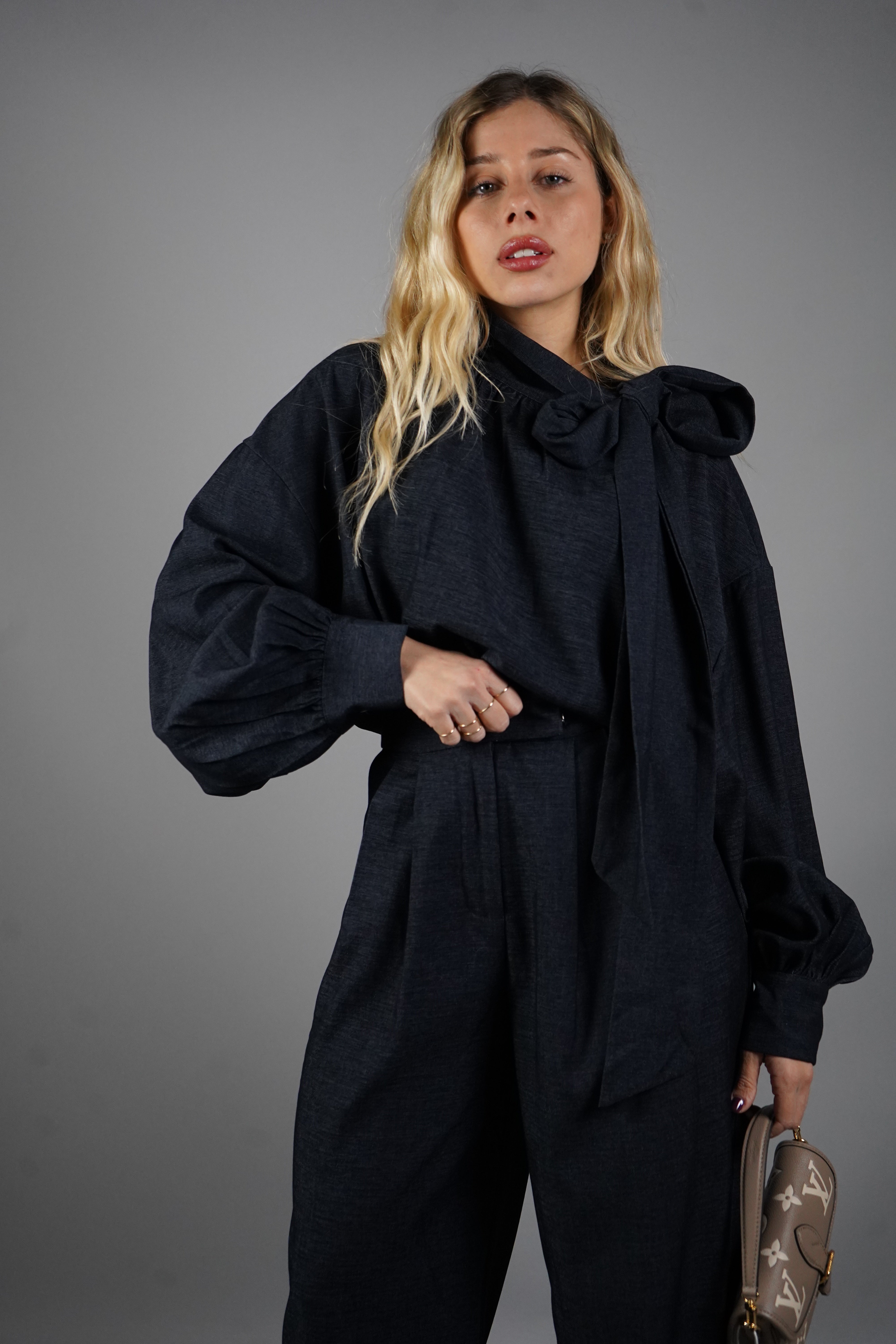 COORDINATO ISABEL DENIM BLU