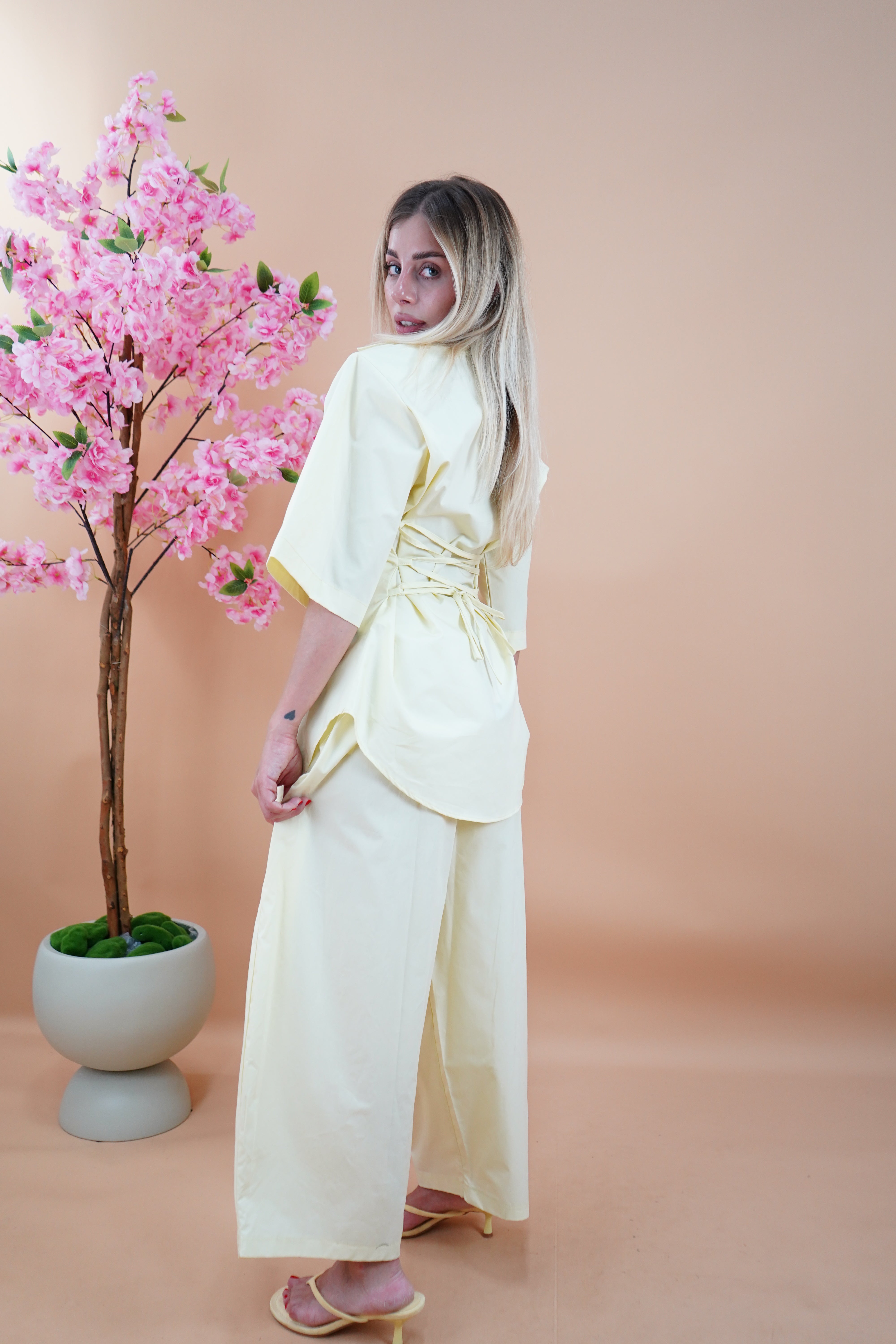 COORDINATO WEST GIALLO