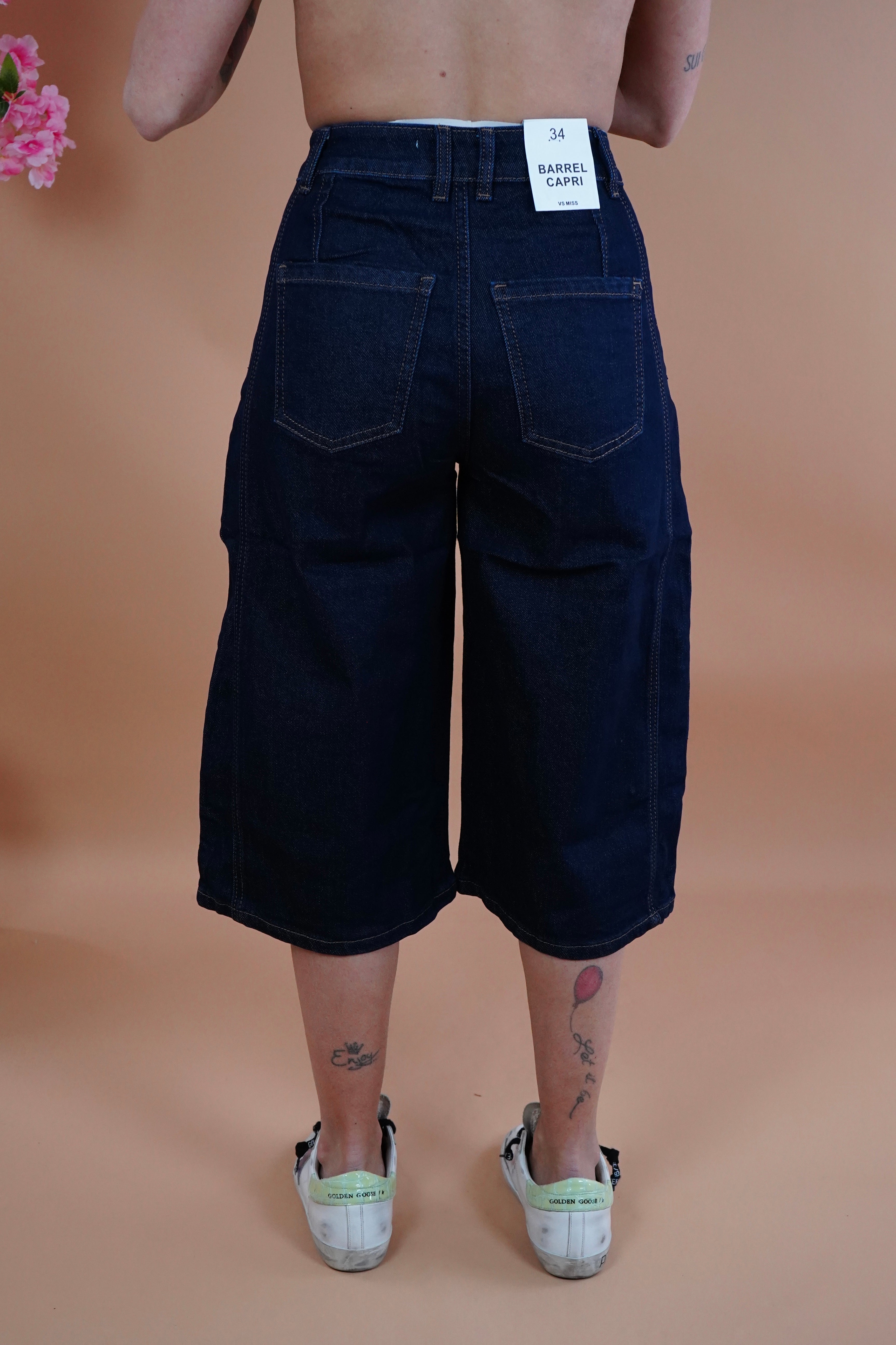 BERMUDA BARRELL LAVAGGIO SCURO