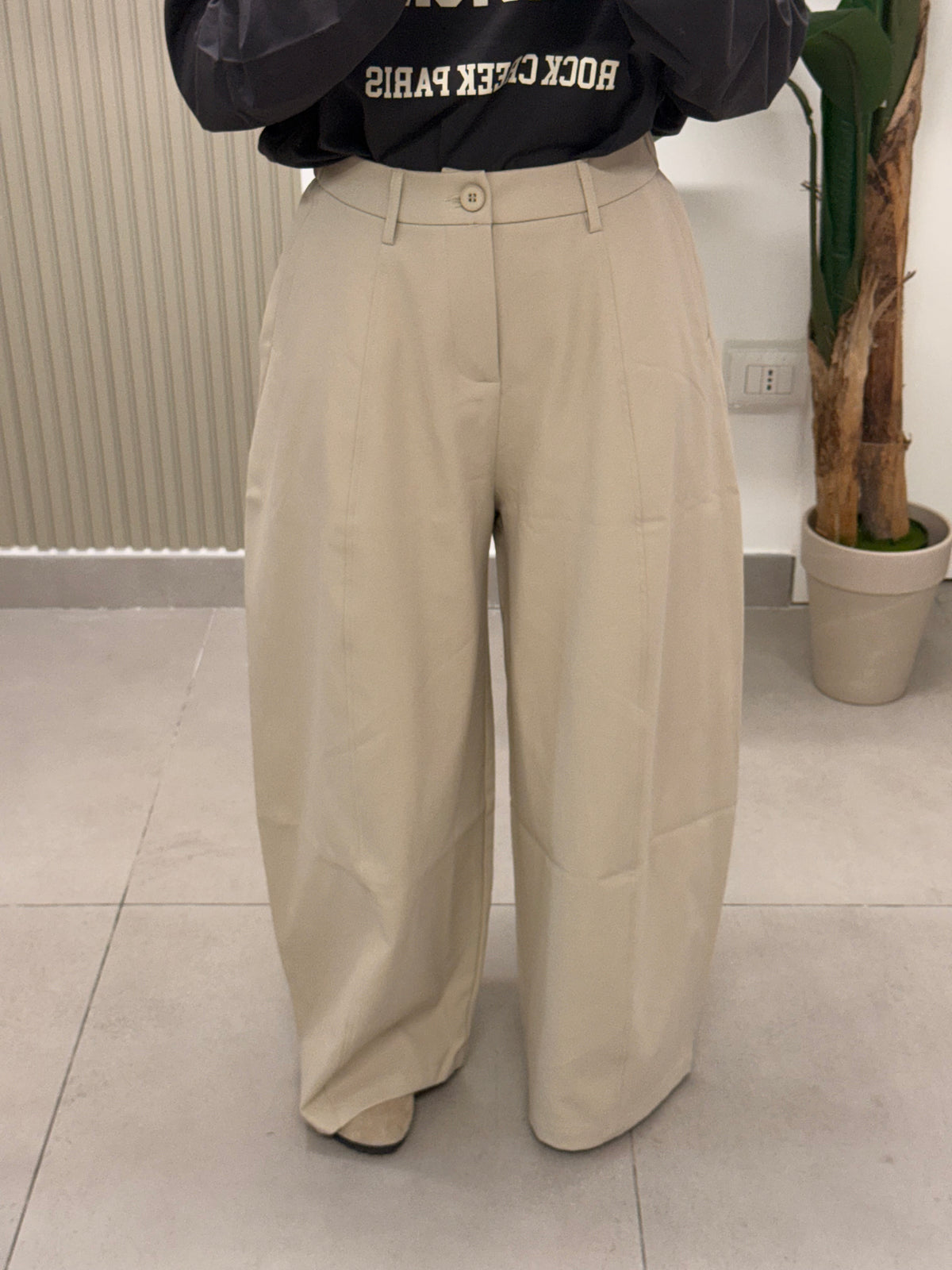 PANTALONE BARRELL BEIGE
