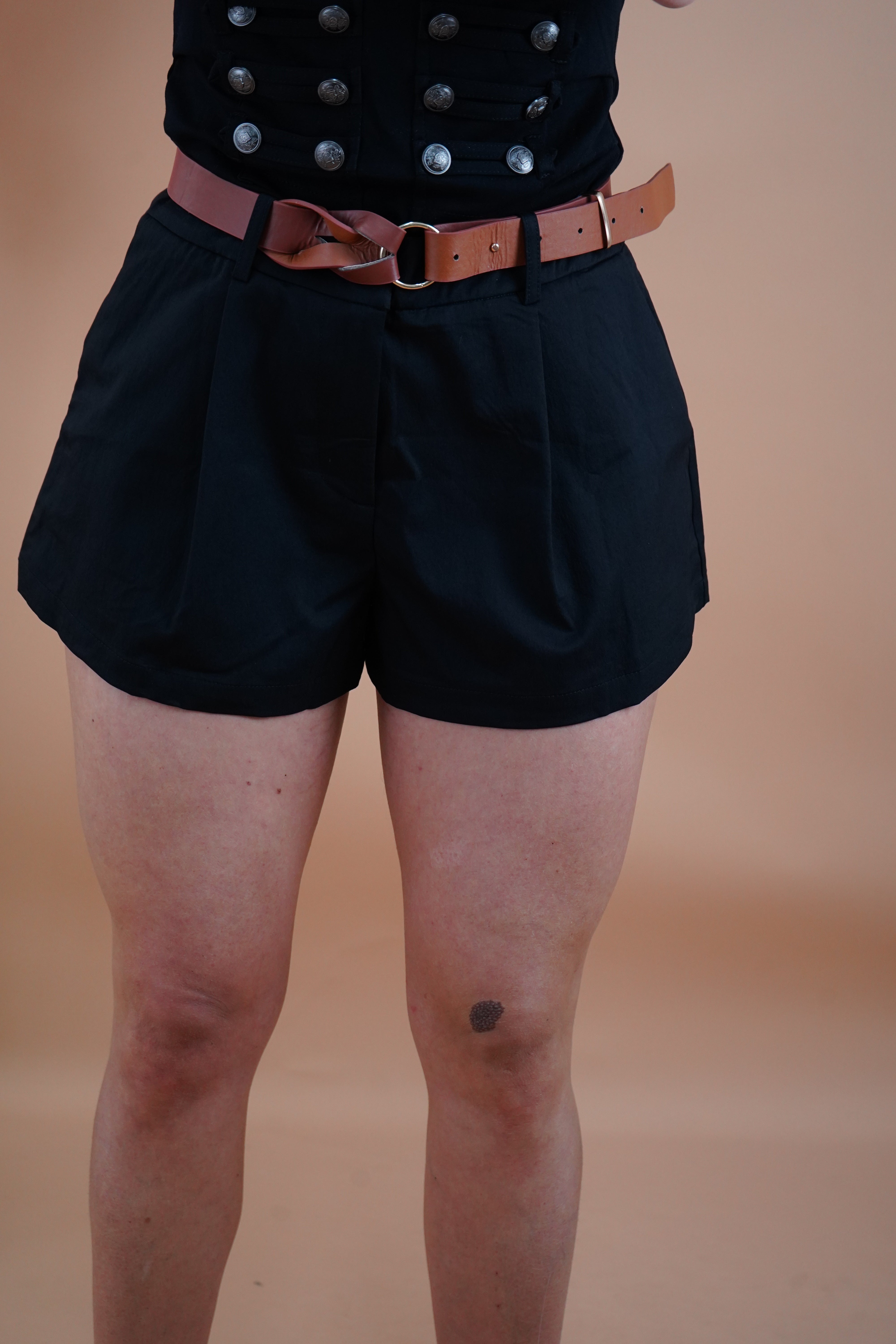MINI SHORTS BERLINO NERO