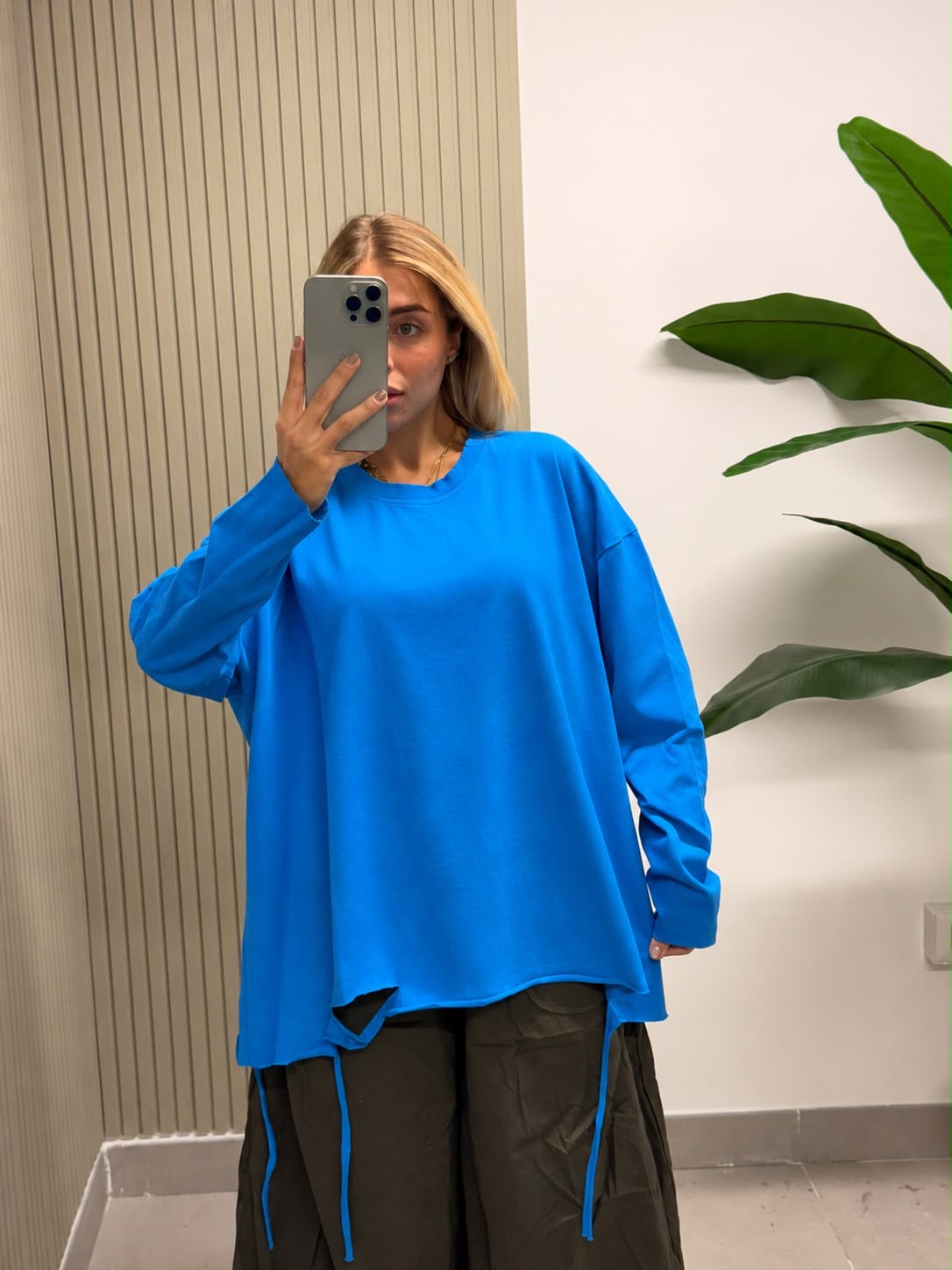 T-SHIRT STREET BLU