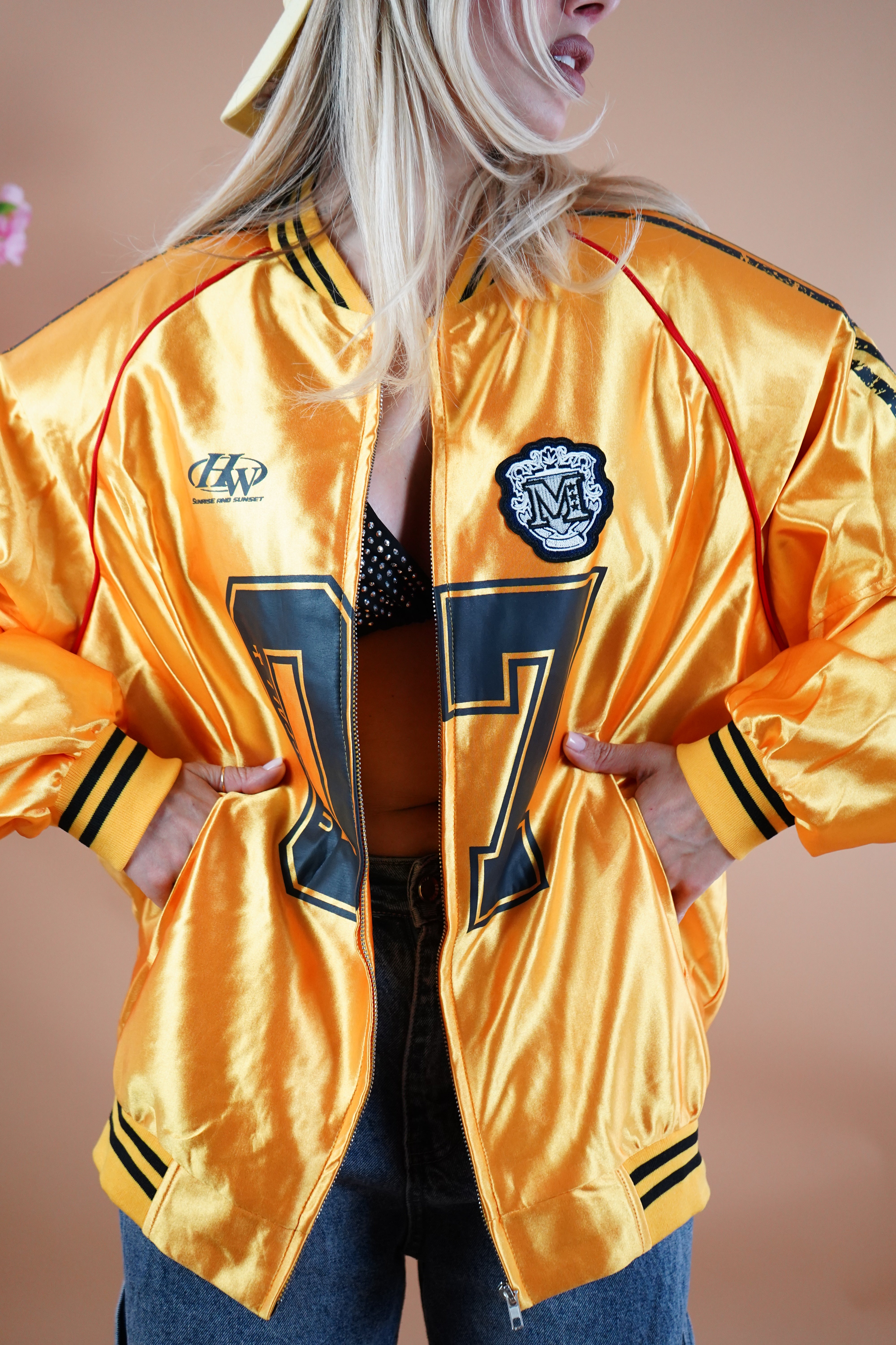 BOMBER NEW YORK GIALLO
