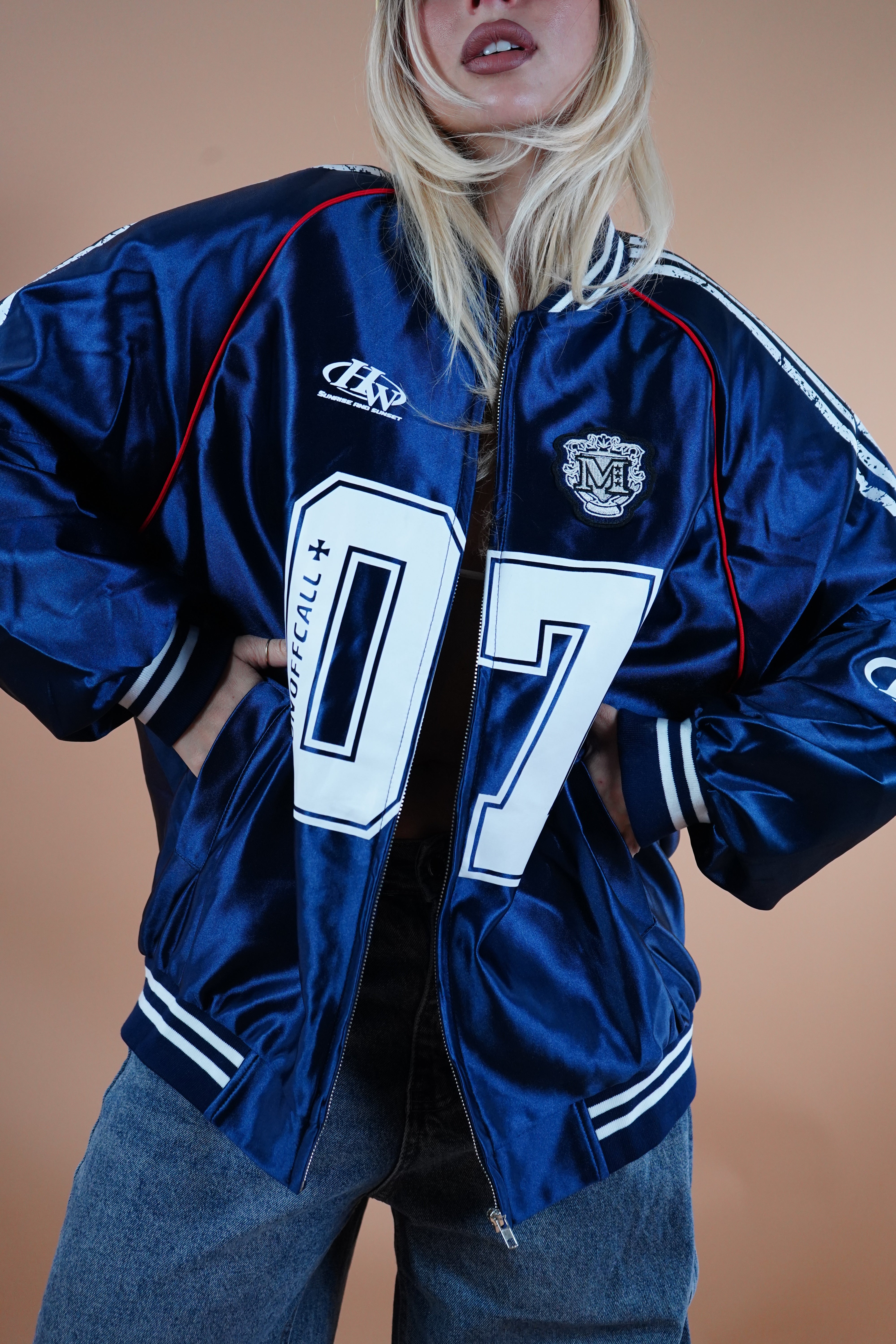BOMBER NEW YORK BLU