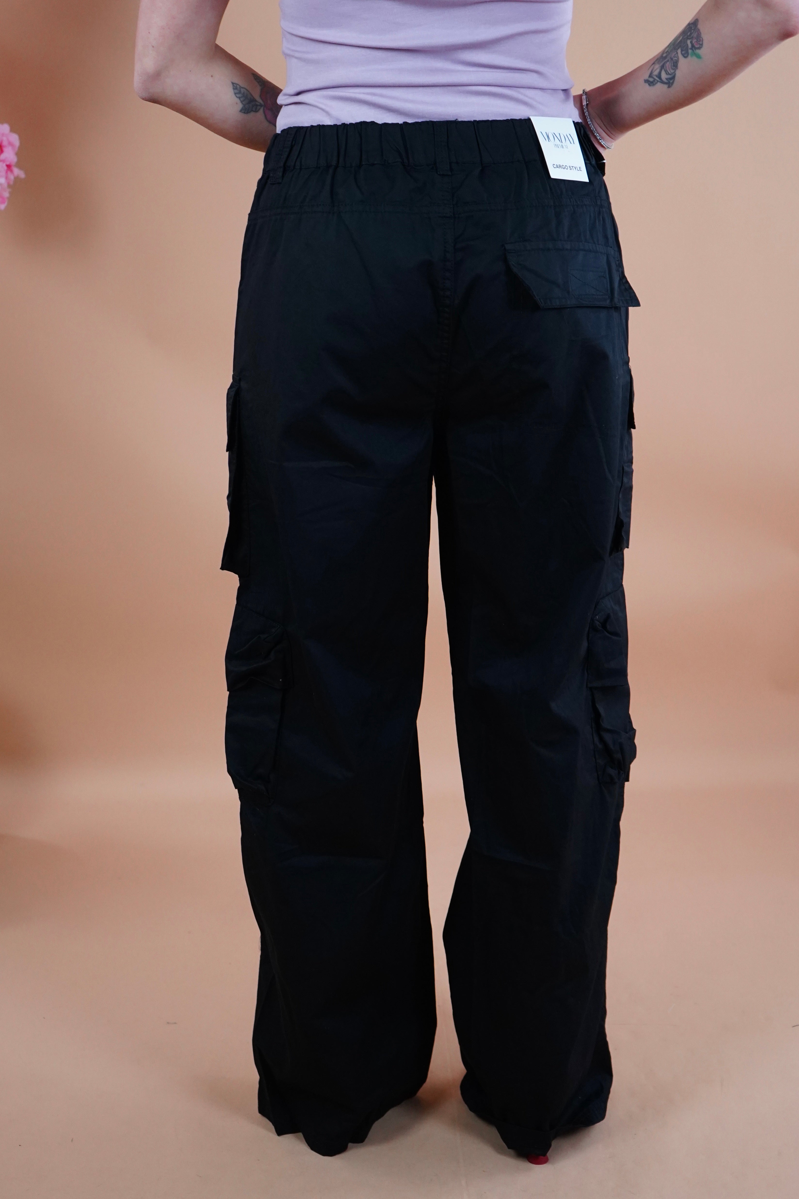 CARGO PARACHUTE NERO