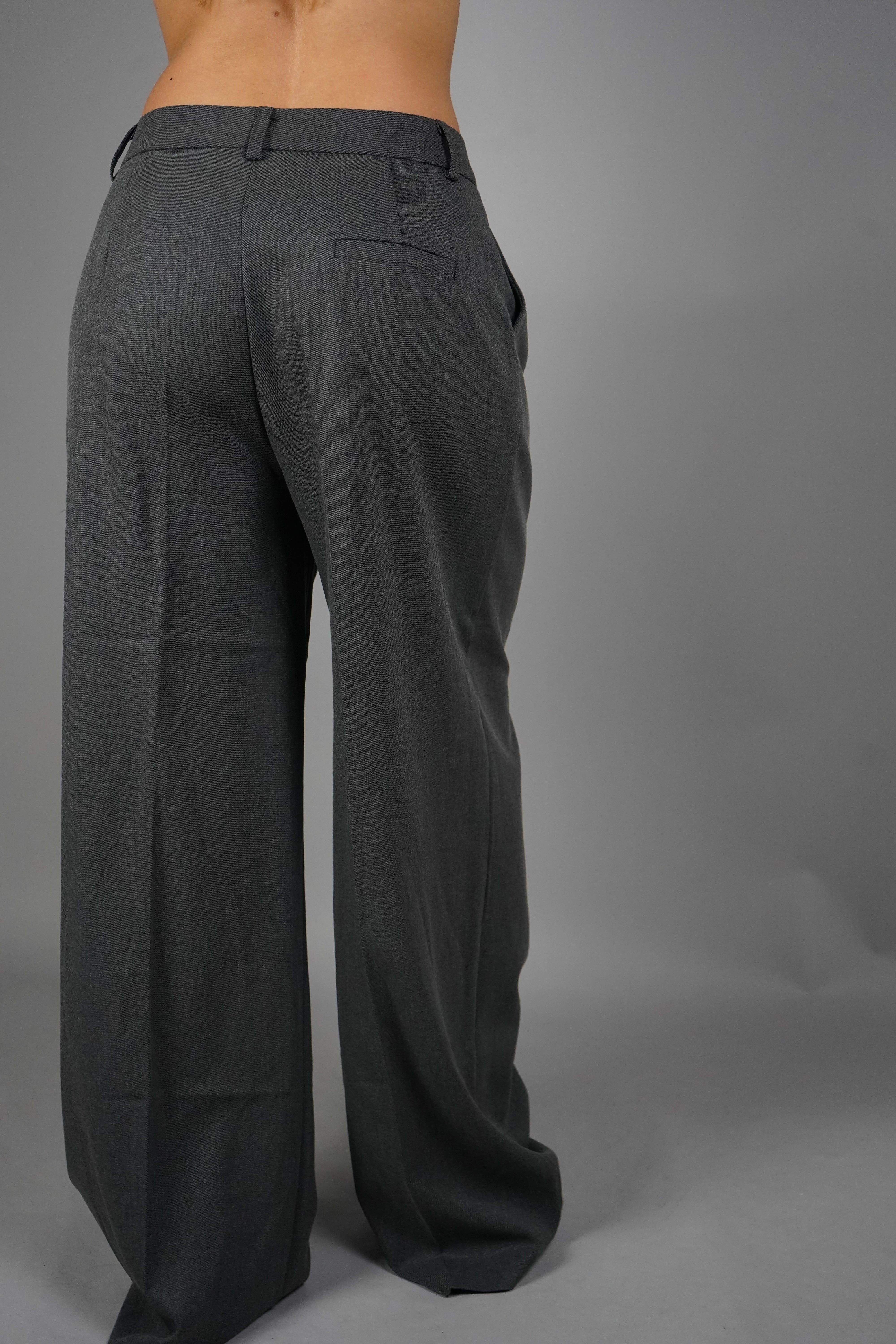 PANTALONE FULL LEG GRIGIO