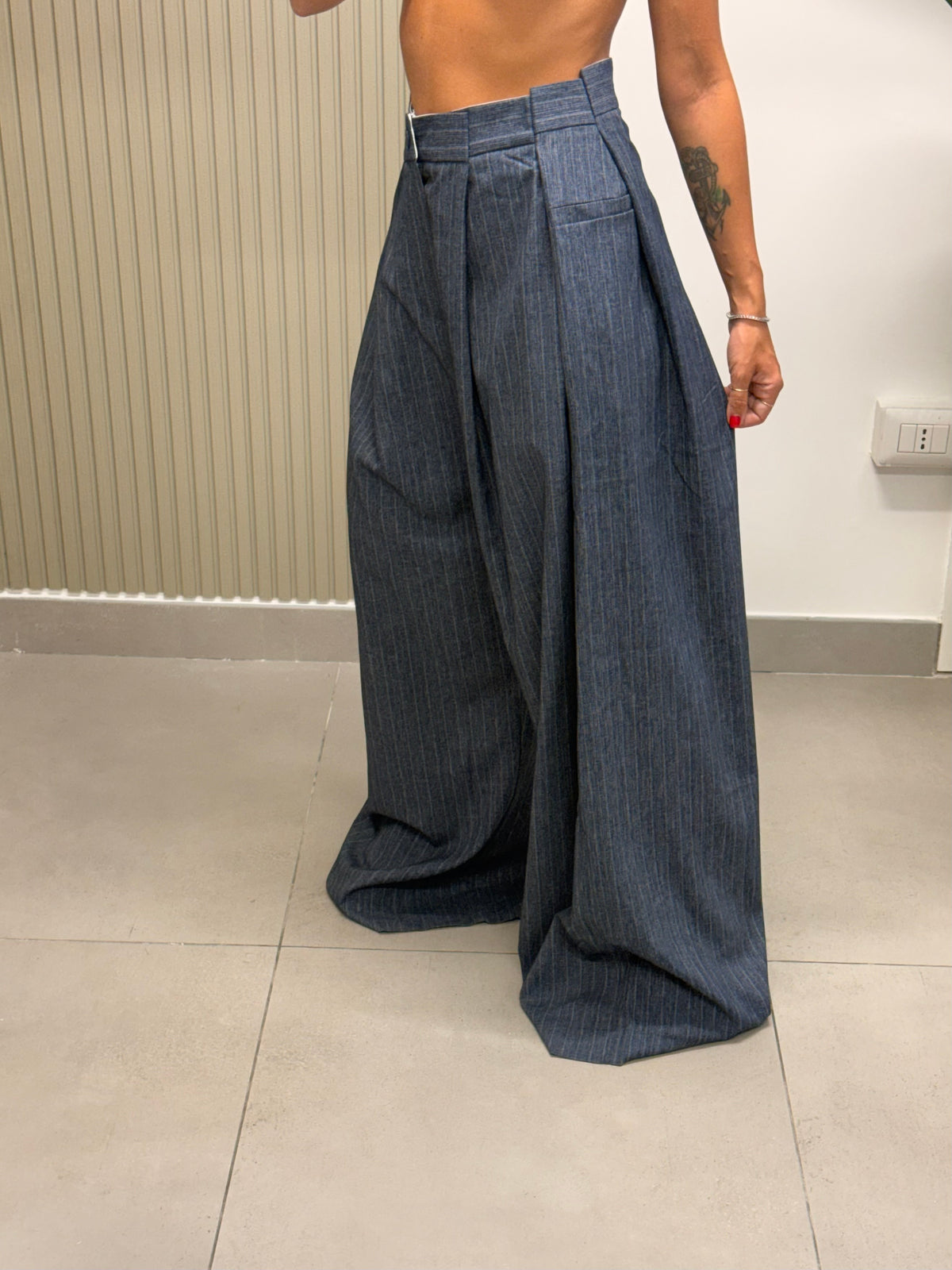 PANTALONE CLARISSA BLU