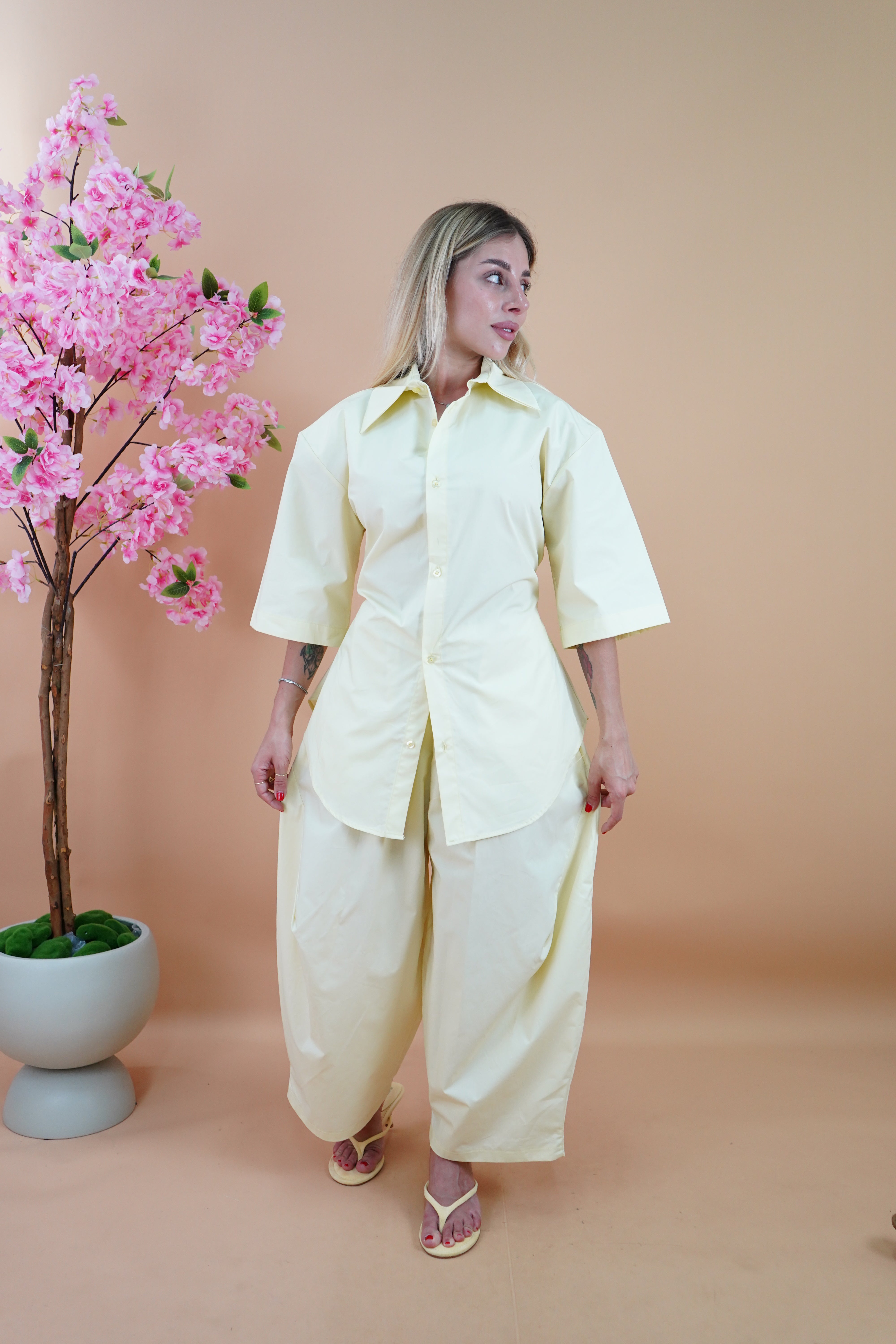 COORDINATO WEST GIALLO