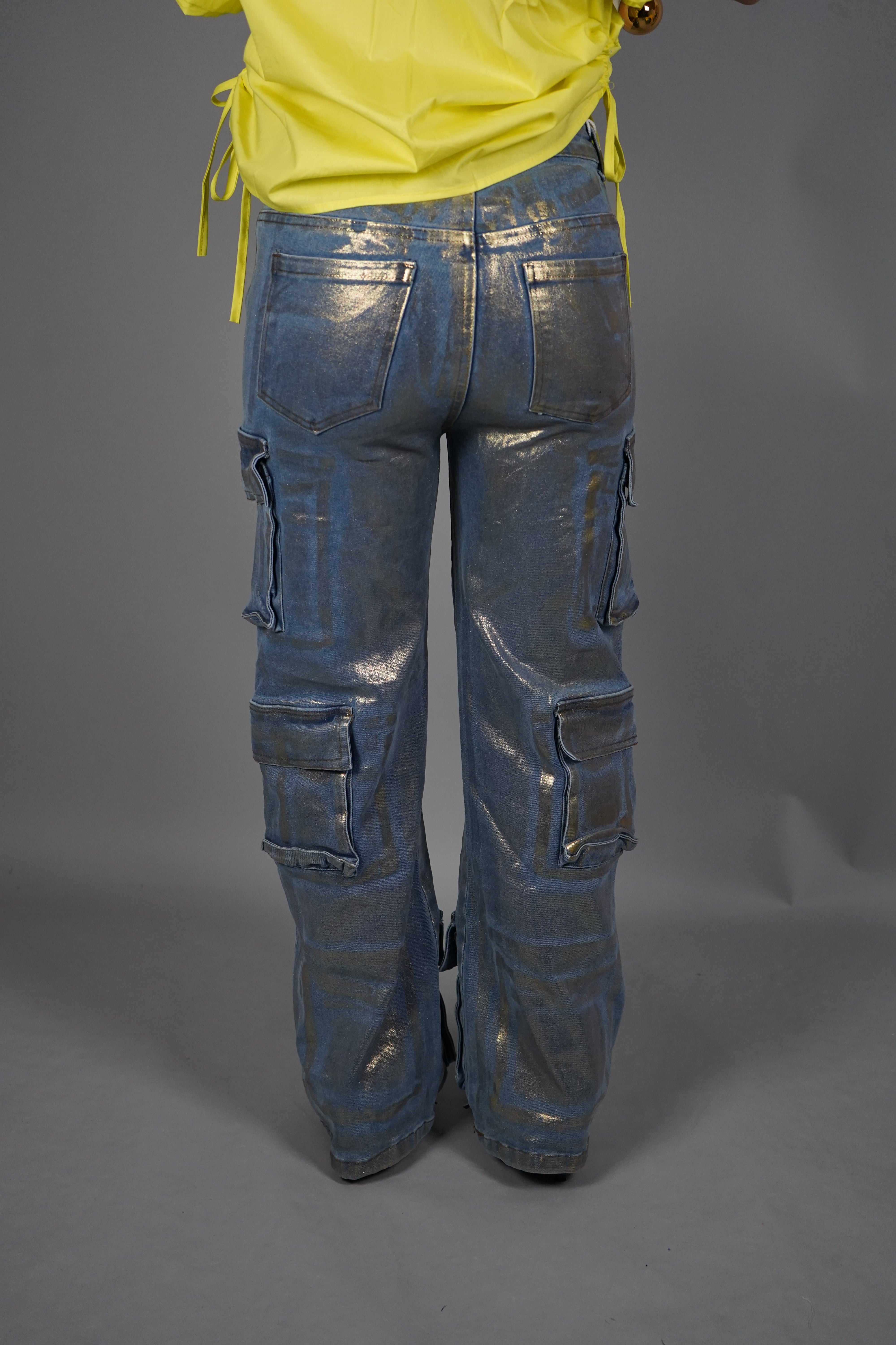 JEANS CARGO GOLDEN