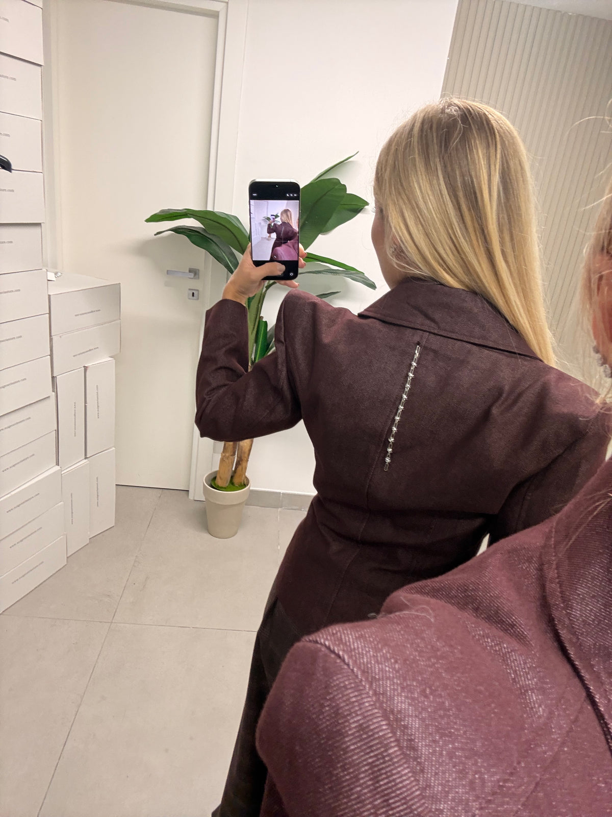 BLAZER GINEVRA VINACCIA