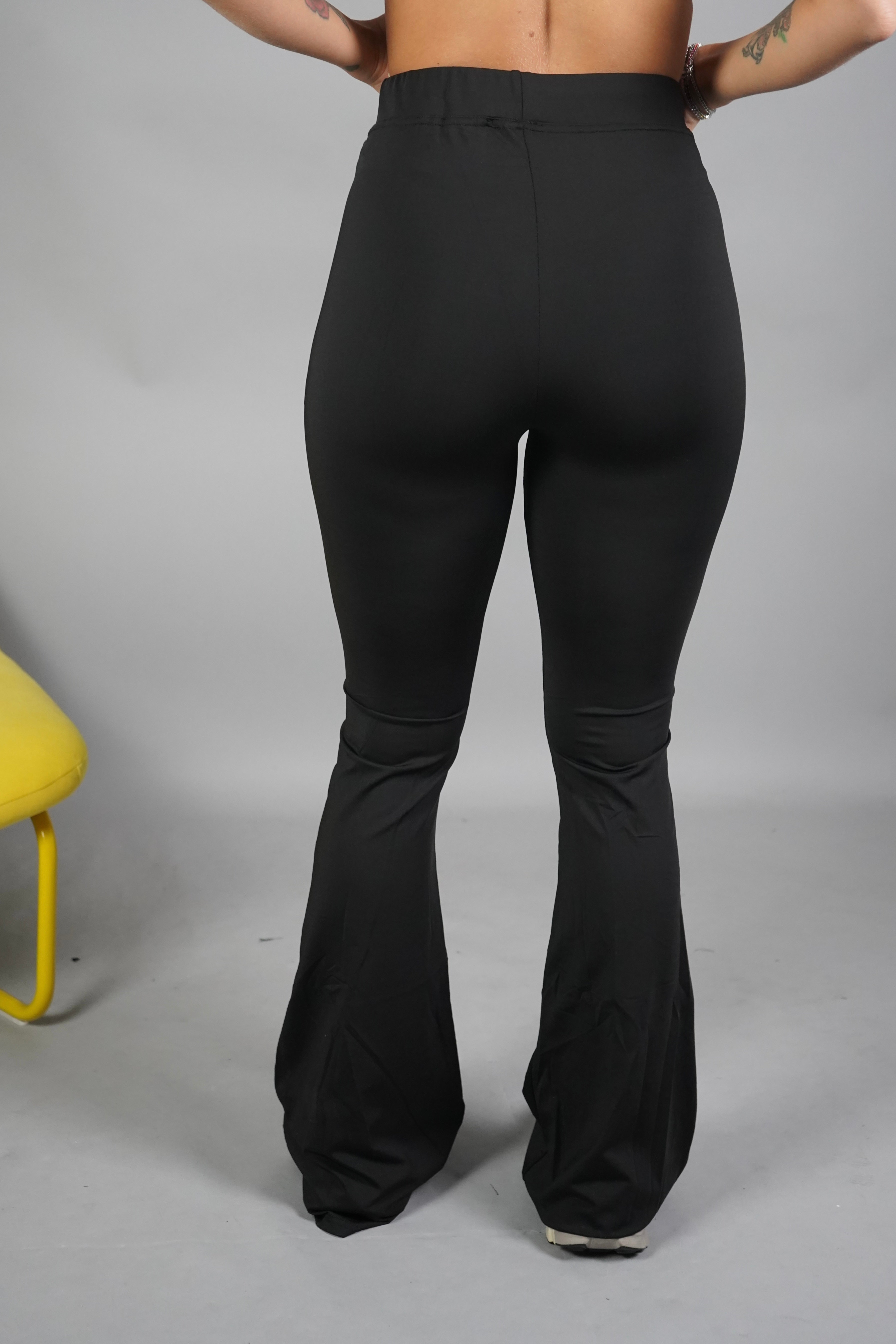 LEGGINGS ZAMPA NERO