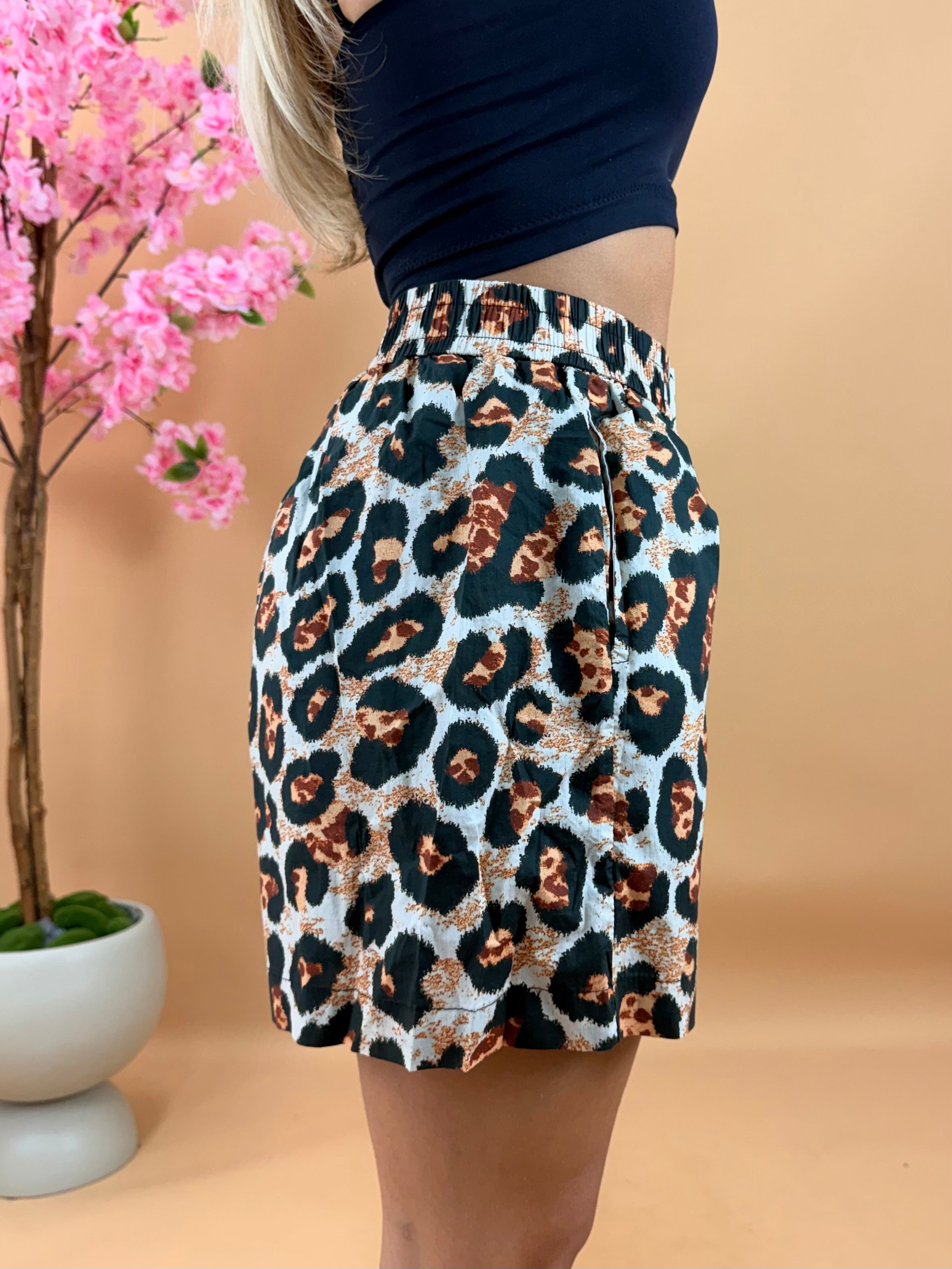 MINI SHORTS FANTASY ANIMALIER