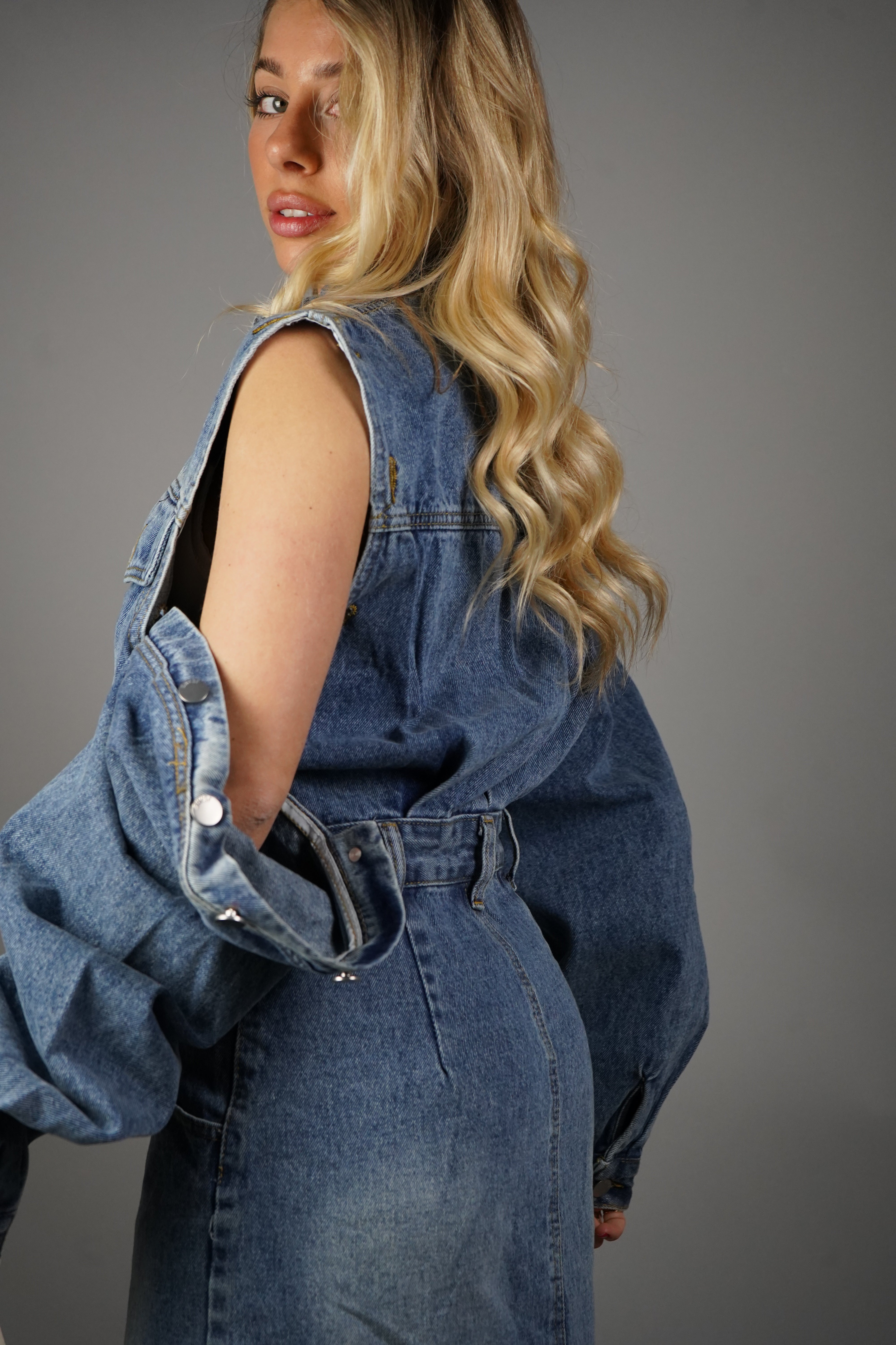DENIM DRESS FIBRA