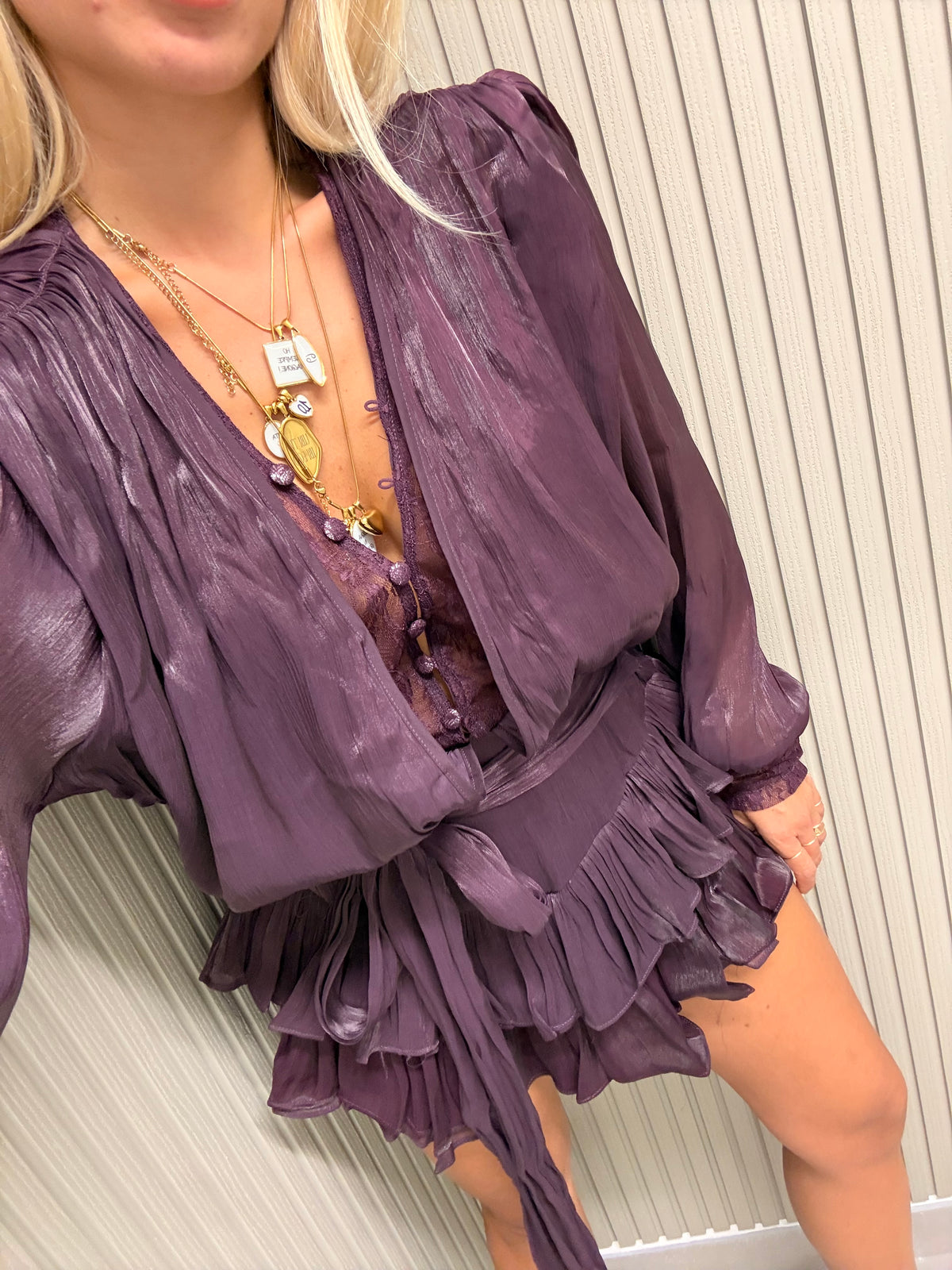 MINI DRESS ALICE PRUGNA