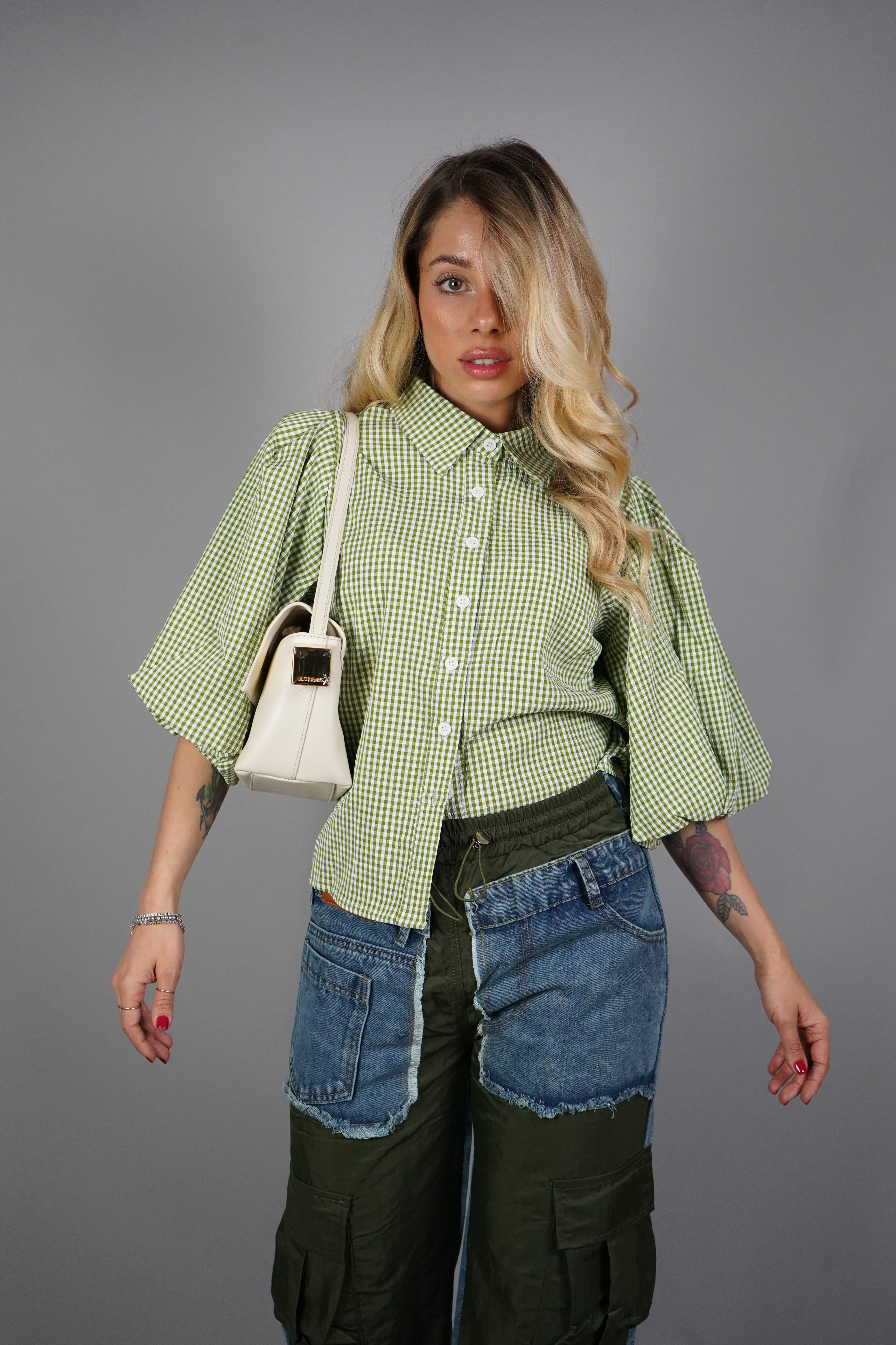CAMICIA POLLON VERDE