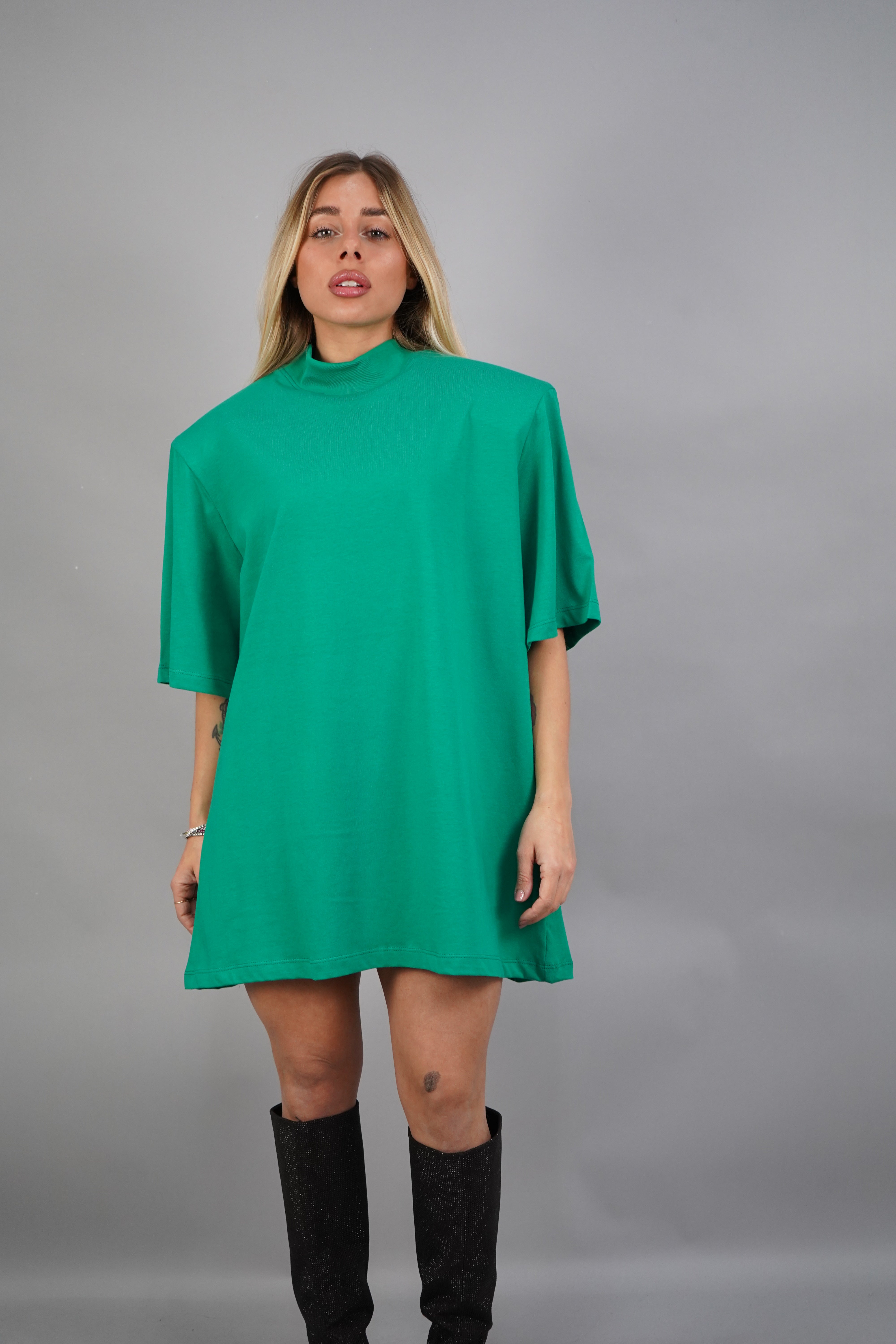 MAXI T-SHIRT CLOE VERDE SMERALDO