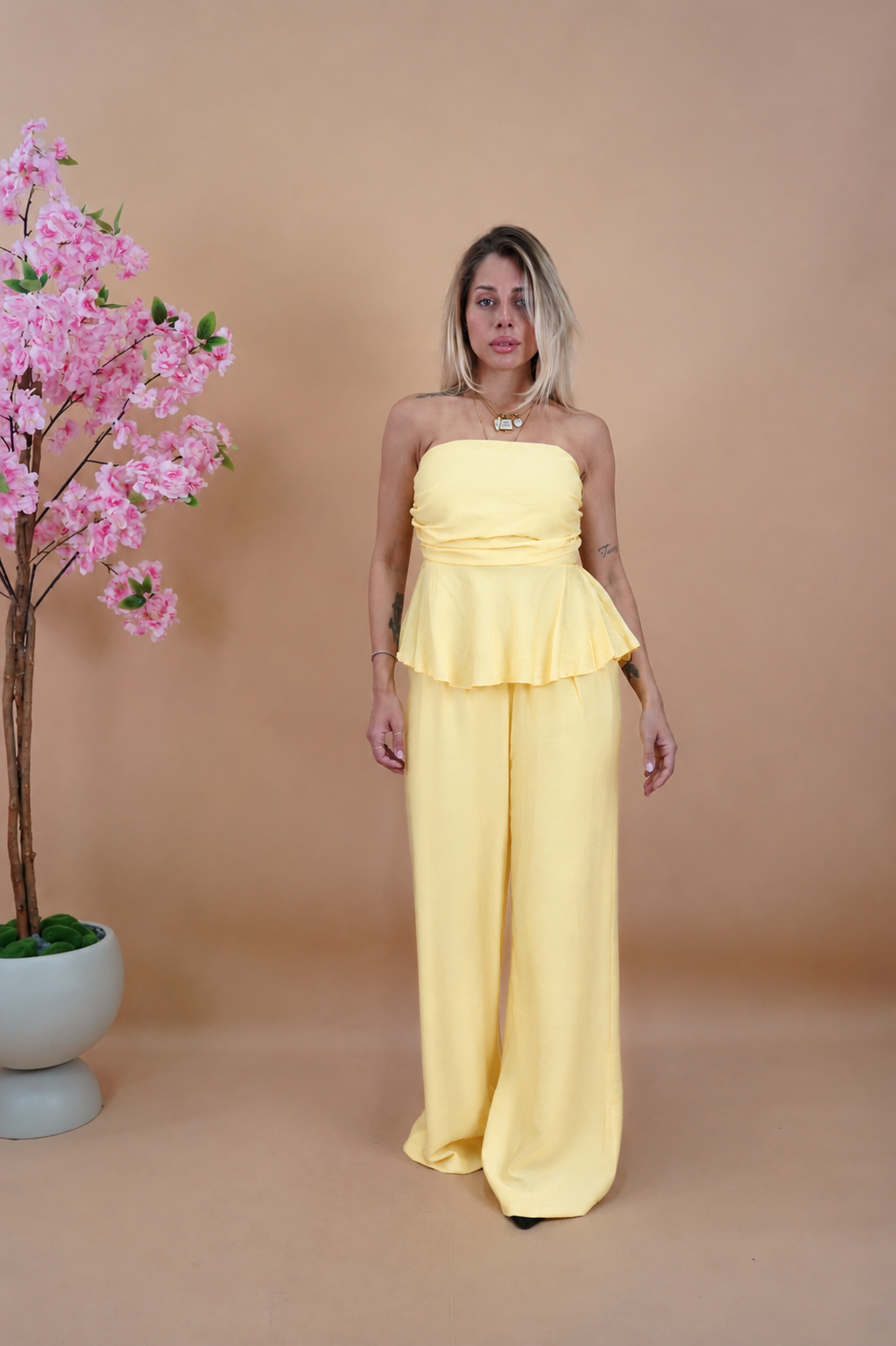 COORDINATO EVA GIALLO