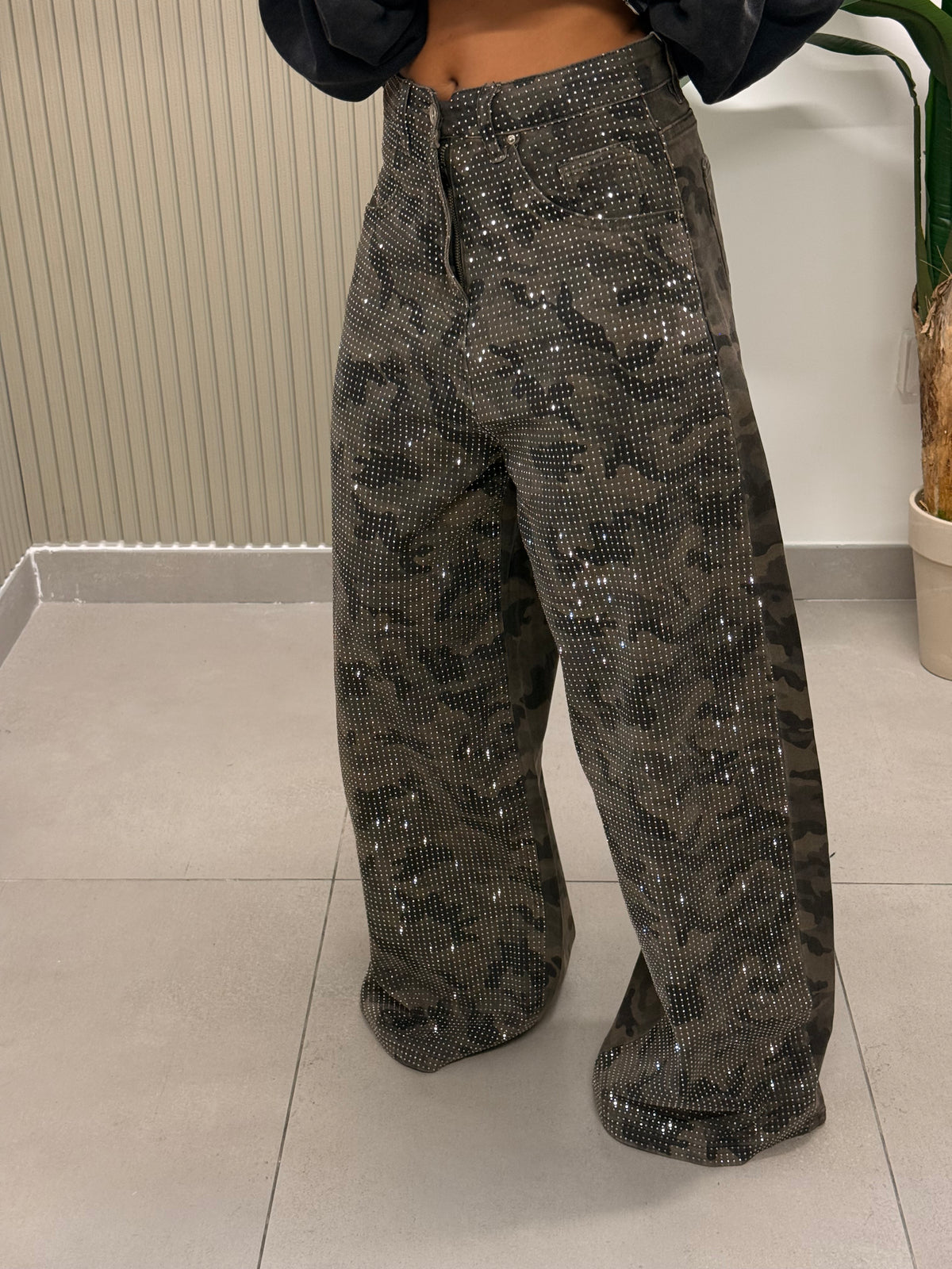 JEANS DISCO MIMETICO