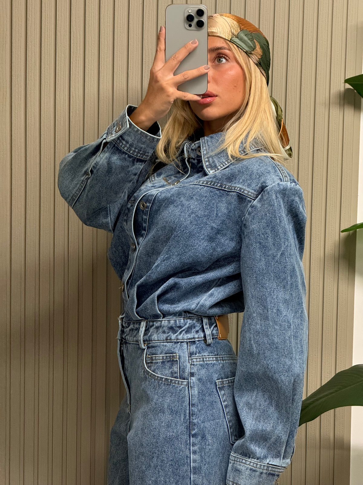 JUMPSUIT DENIM CON SPALLINE