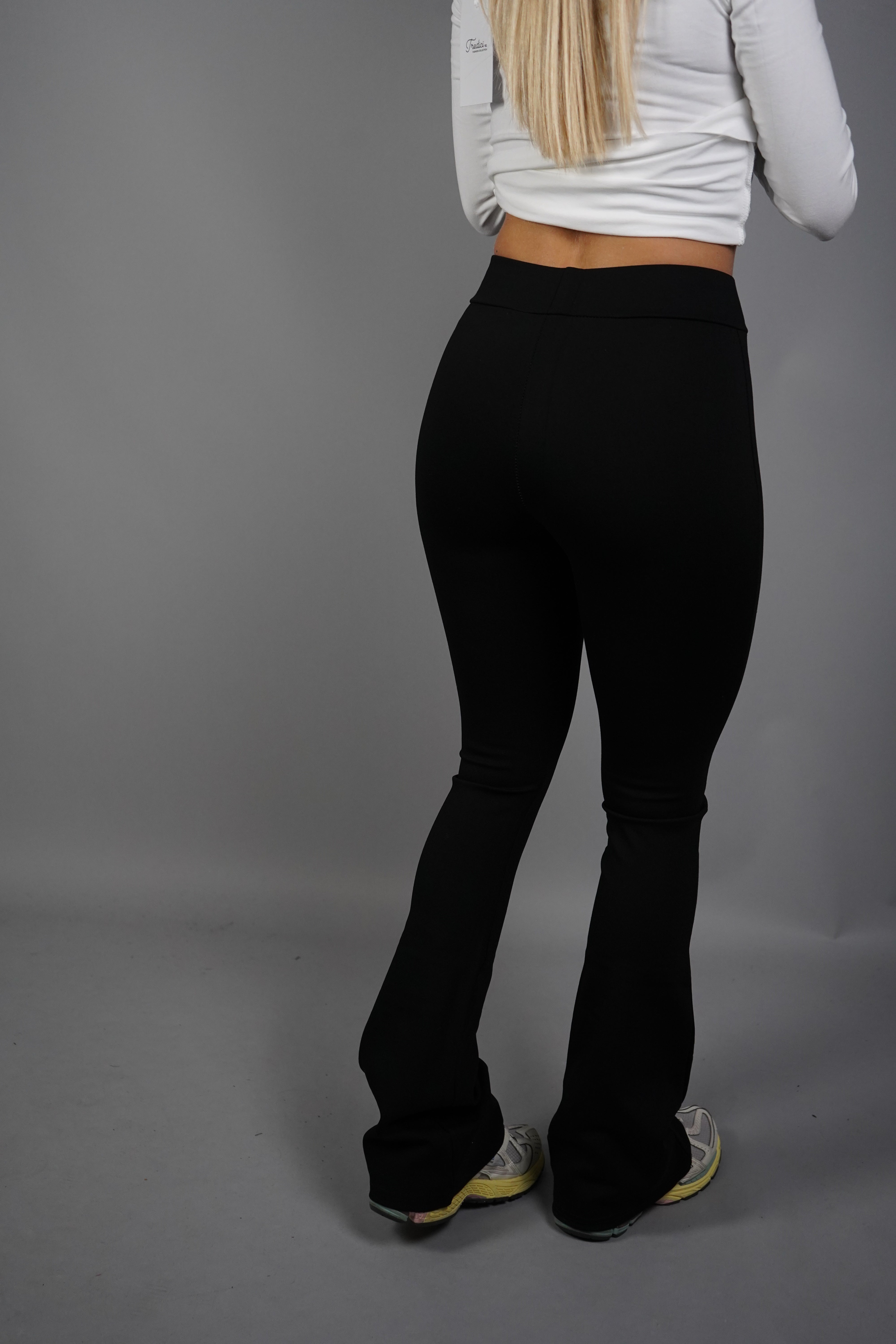 LEGGINGS ZAMPA NERO