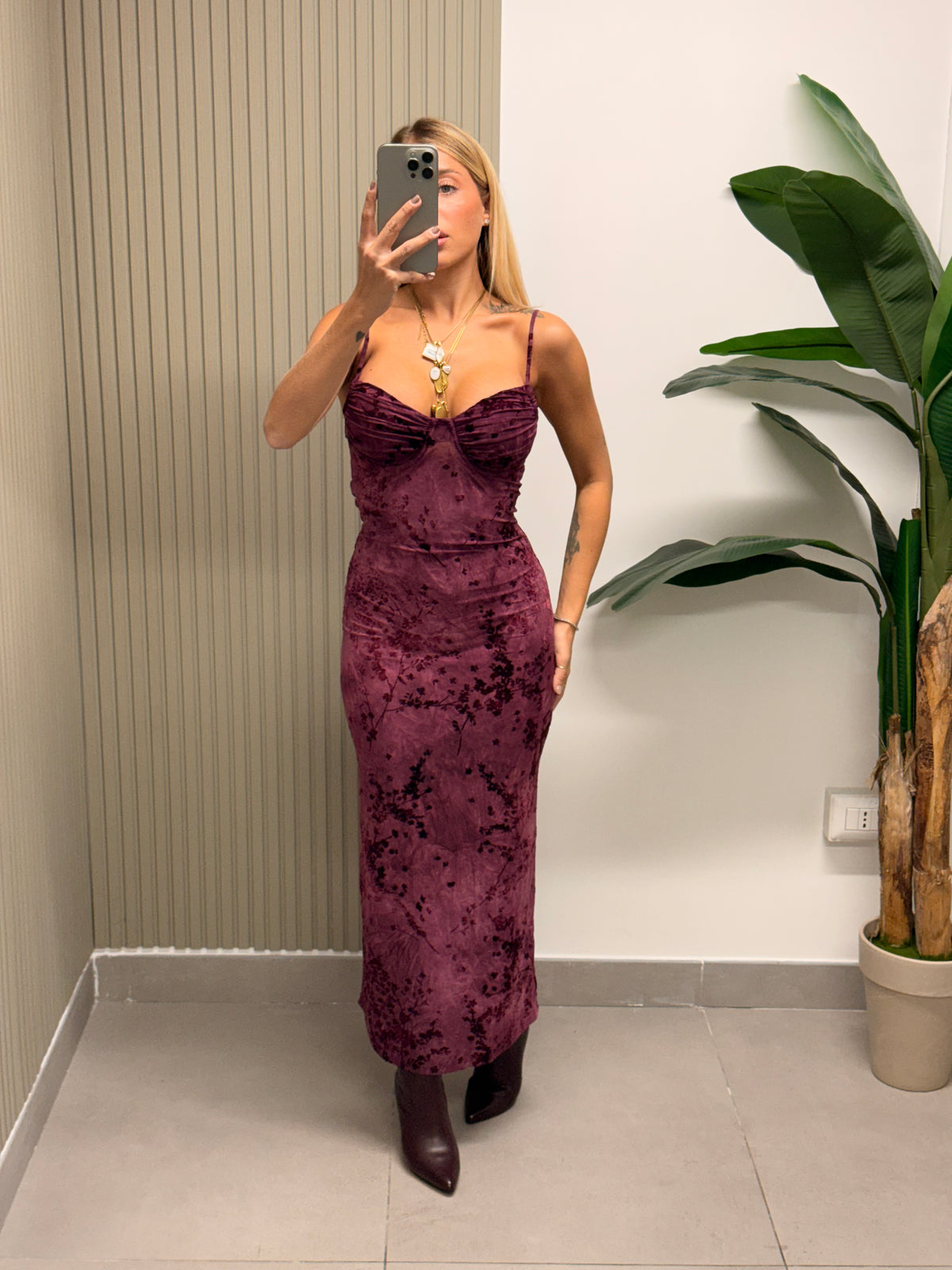 LONG DRESS GAIA PRUGNA