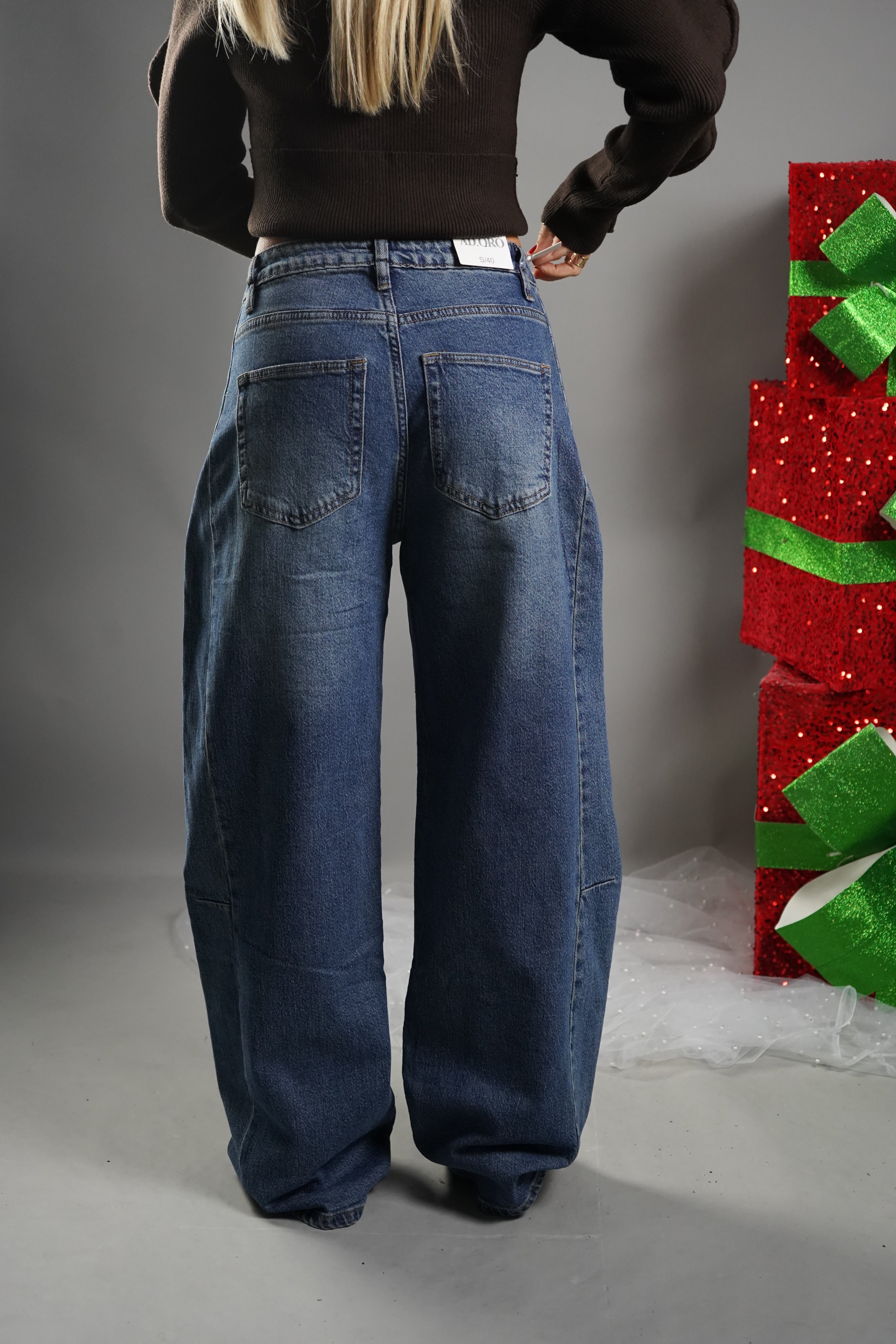 JEANS BALLON LAVAGGIO MEDIO