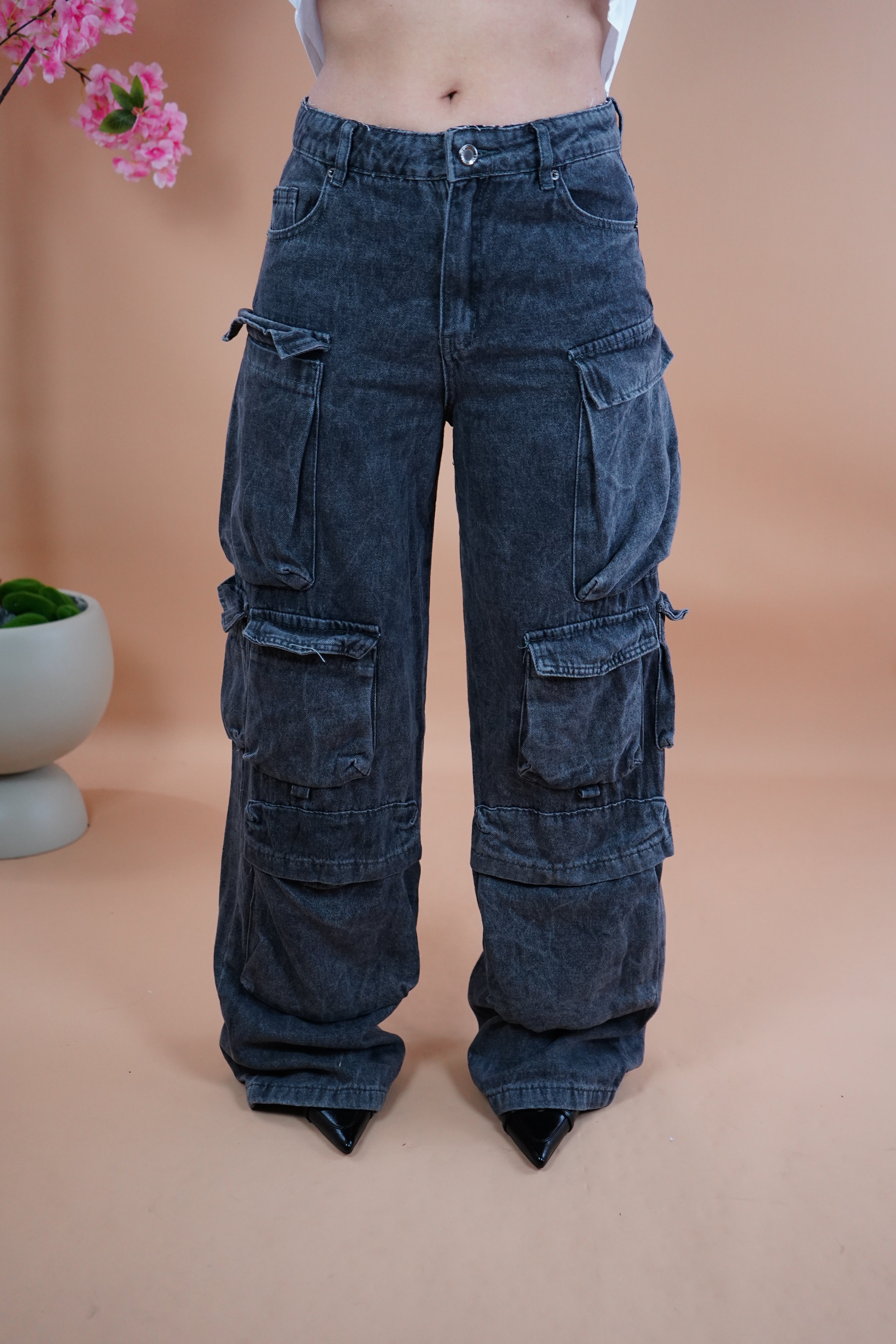 COORDINATO DENIM CARGO SESE