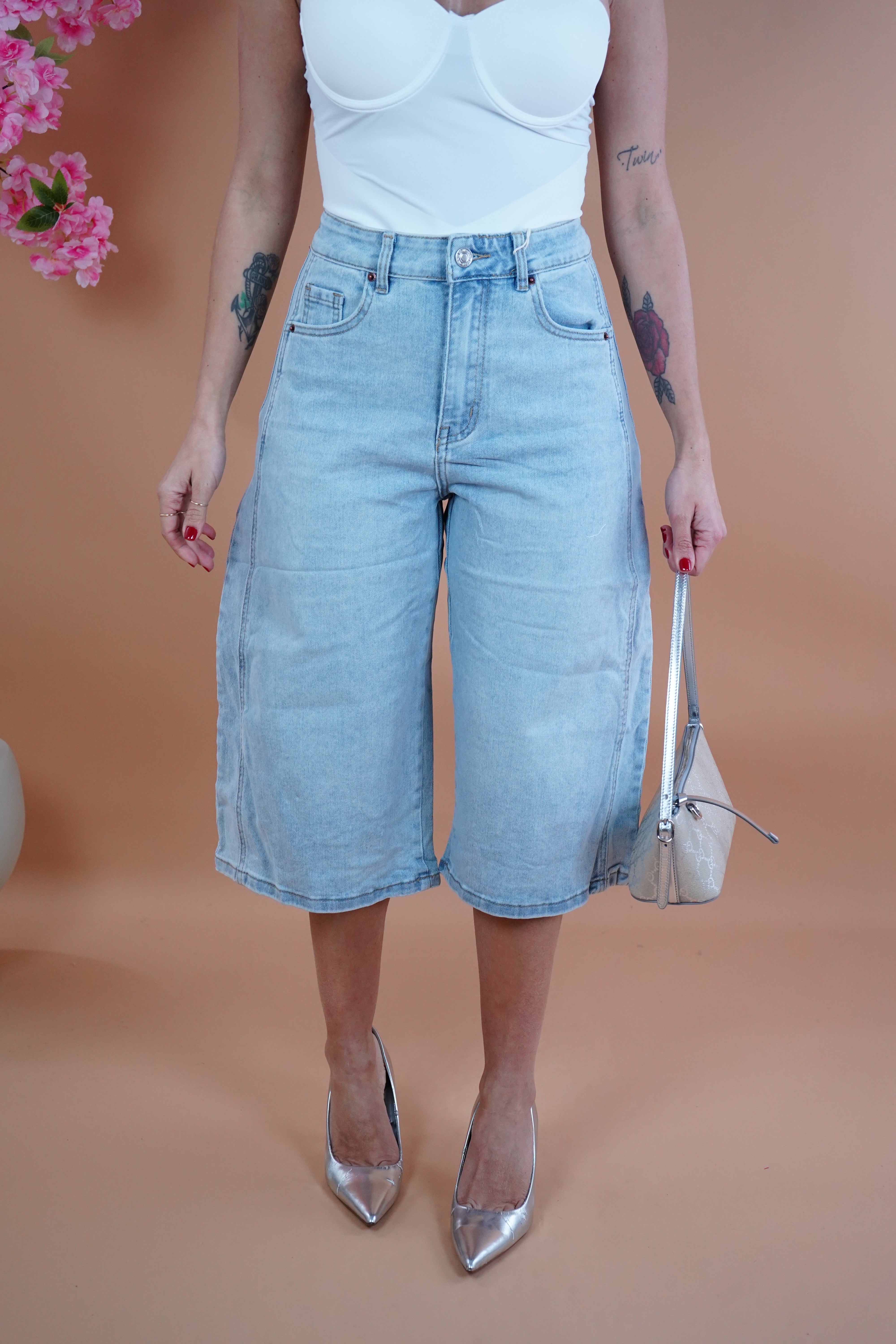 BERMUDA BARRELL LAVAGGIO CHIARO