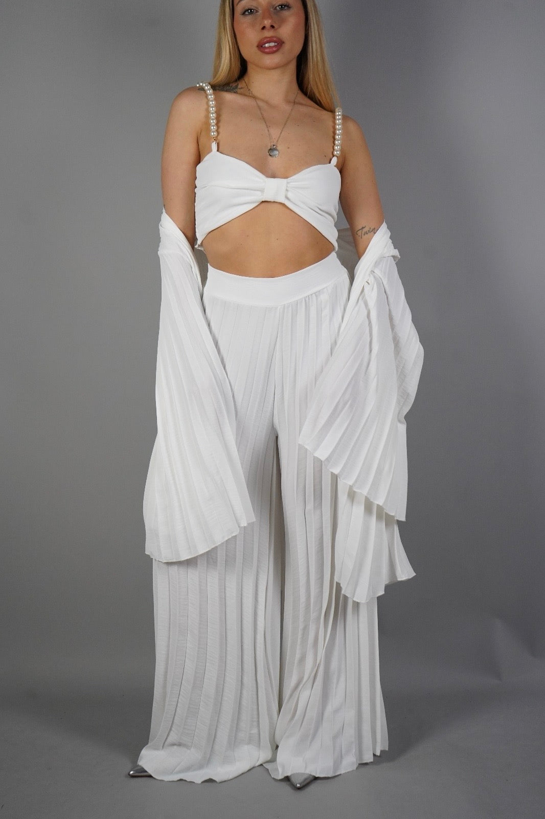 COORDINATO FIOCCO BIANCO
