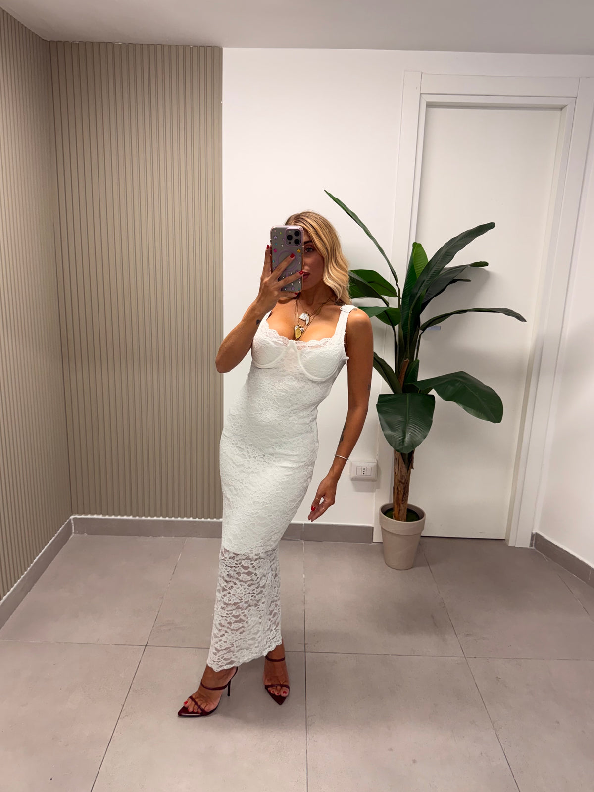 LONG DRESS MONIA BIANCO