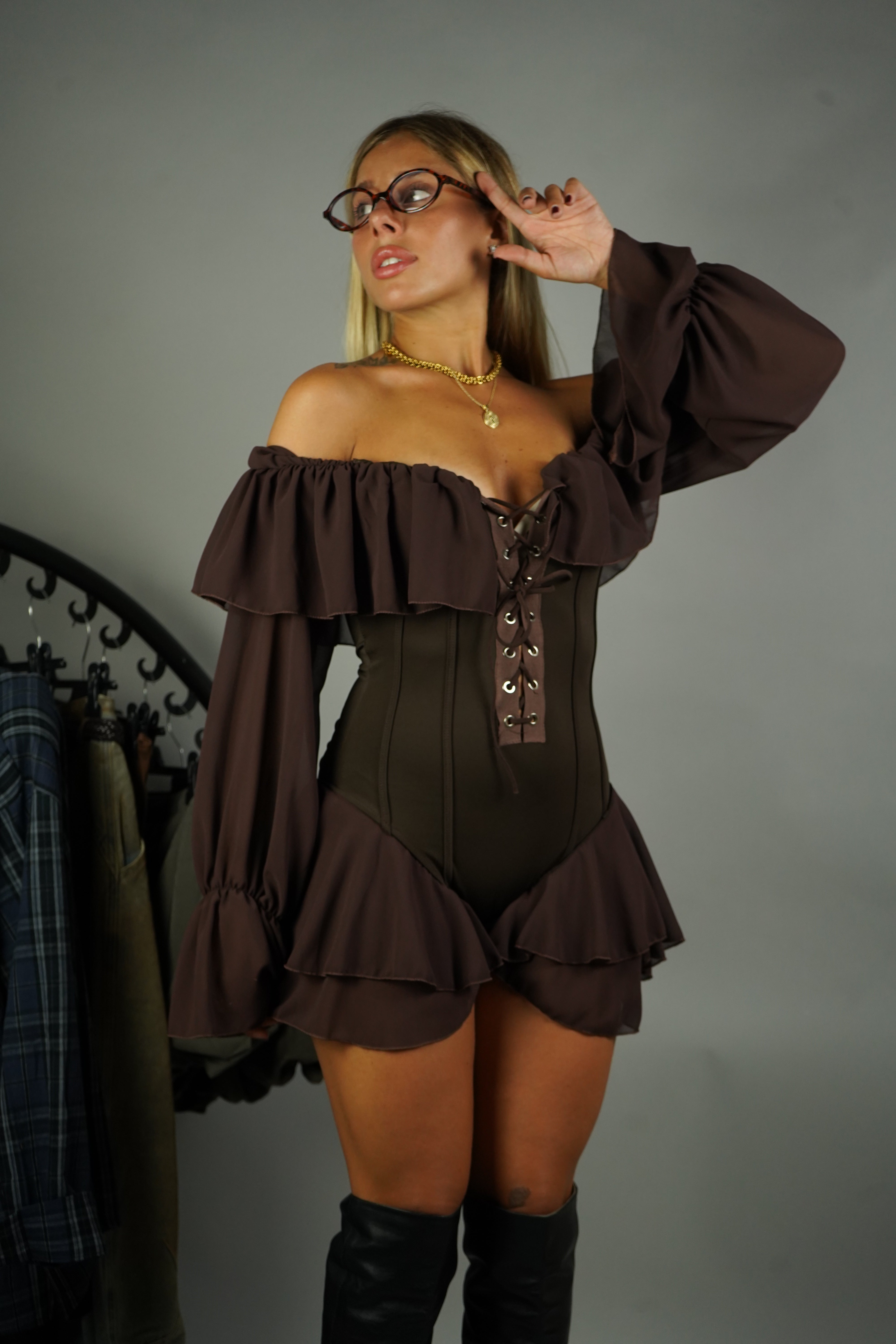 MINI JUMPSUIT GABRIELLA MARRONE