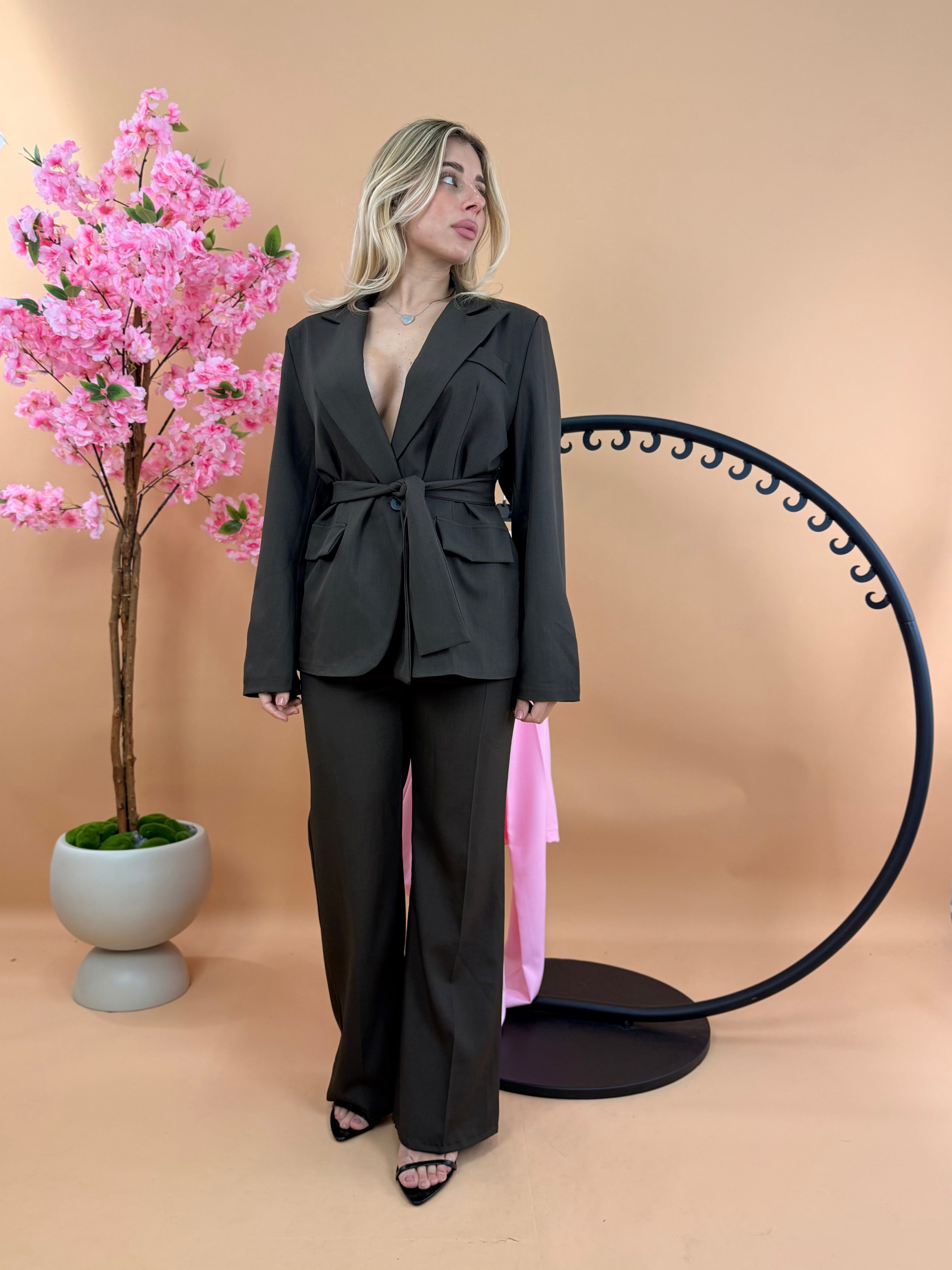 TAILLEUR CINTURA MARRONE