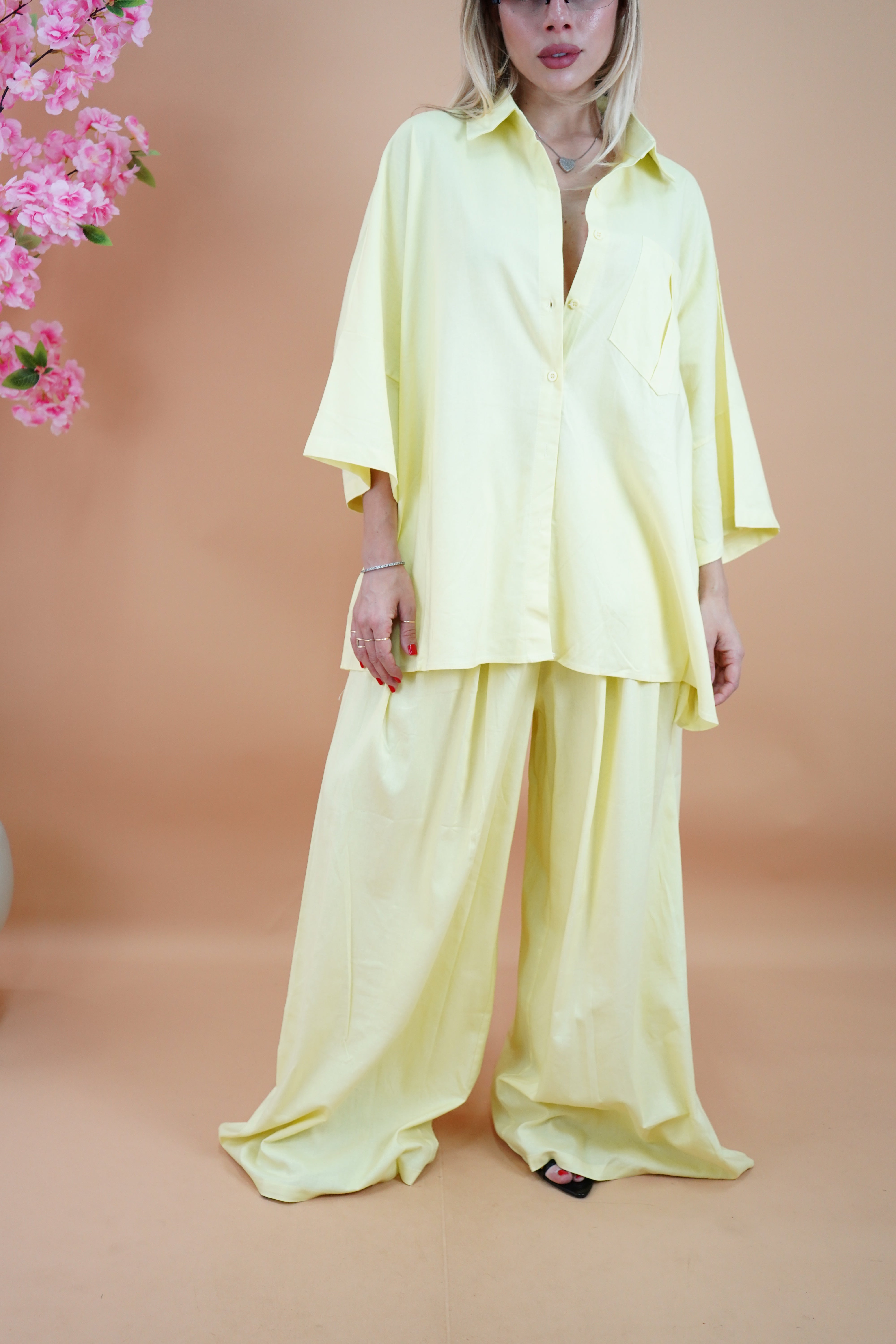COORDINATO PANAMA GIALLO