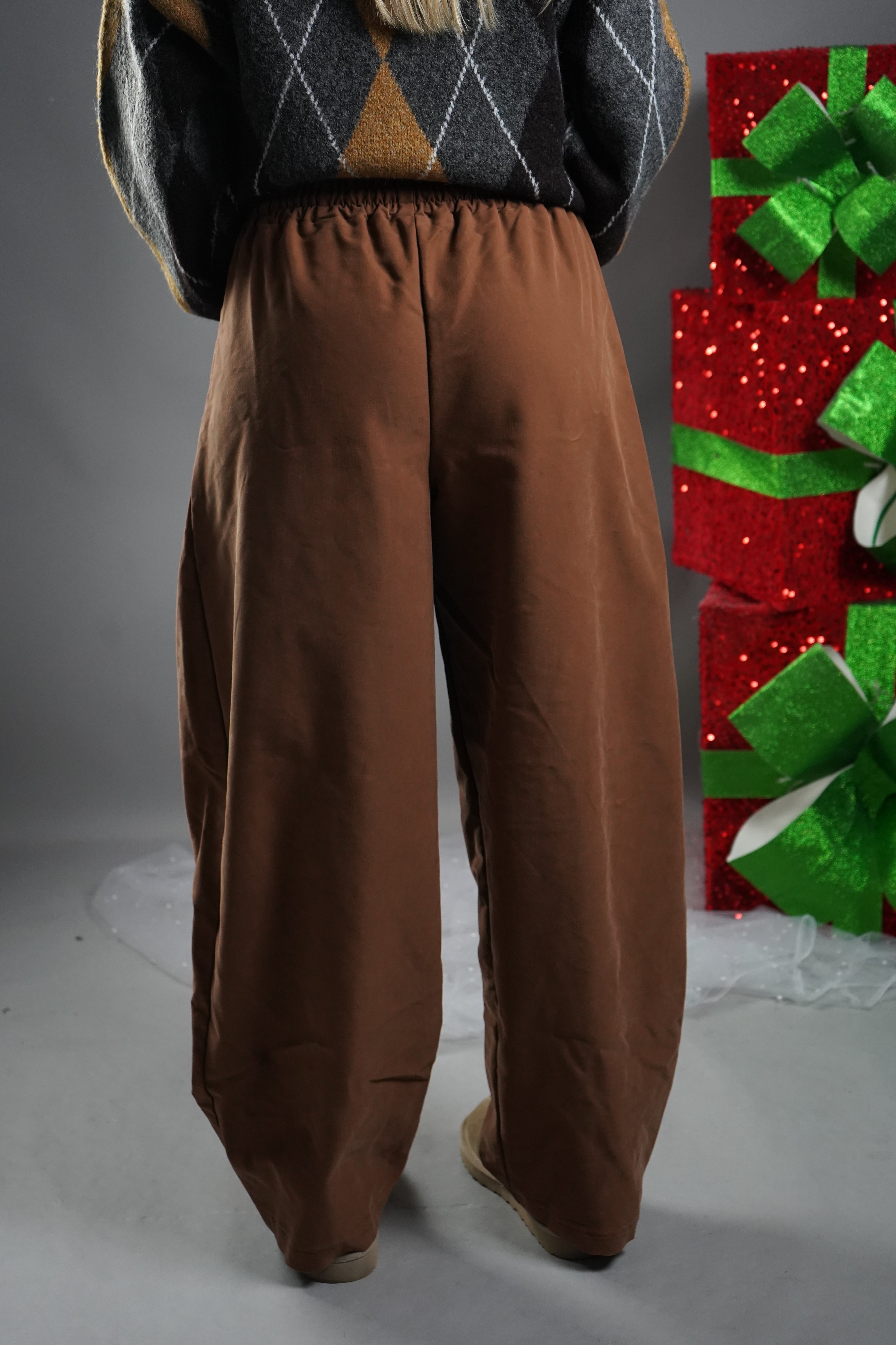 PANTALONE BALLON CAMMELLO