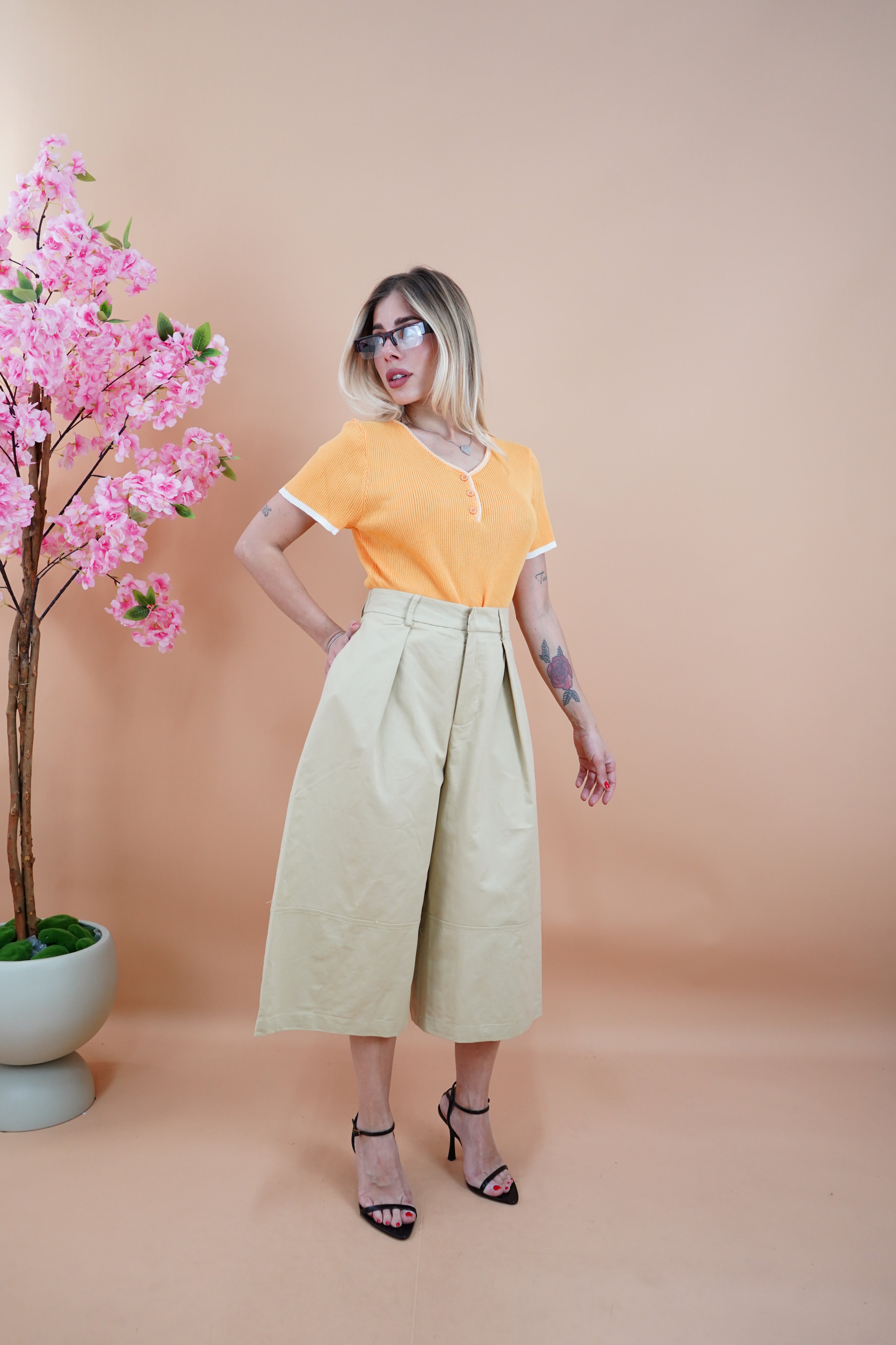 MAGLIA GIOIA ARANCIONE